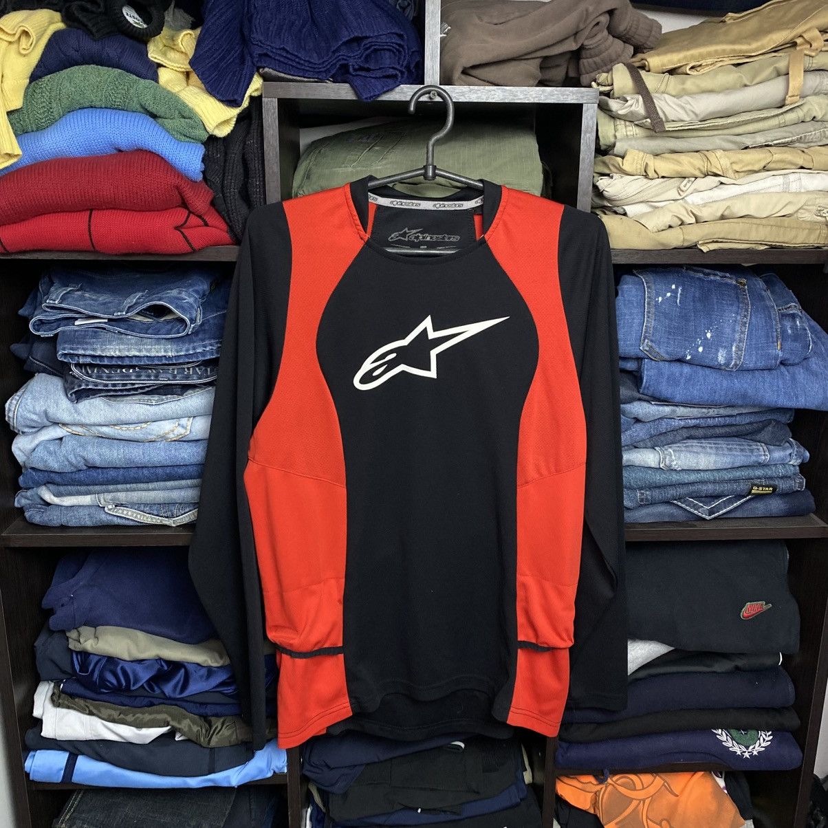 Alpinestars Mens Alpinestars Big Logo cycling sports longsleeve size S Size US S / EU 44-46 / 1 - 1 Thumbnail