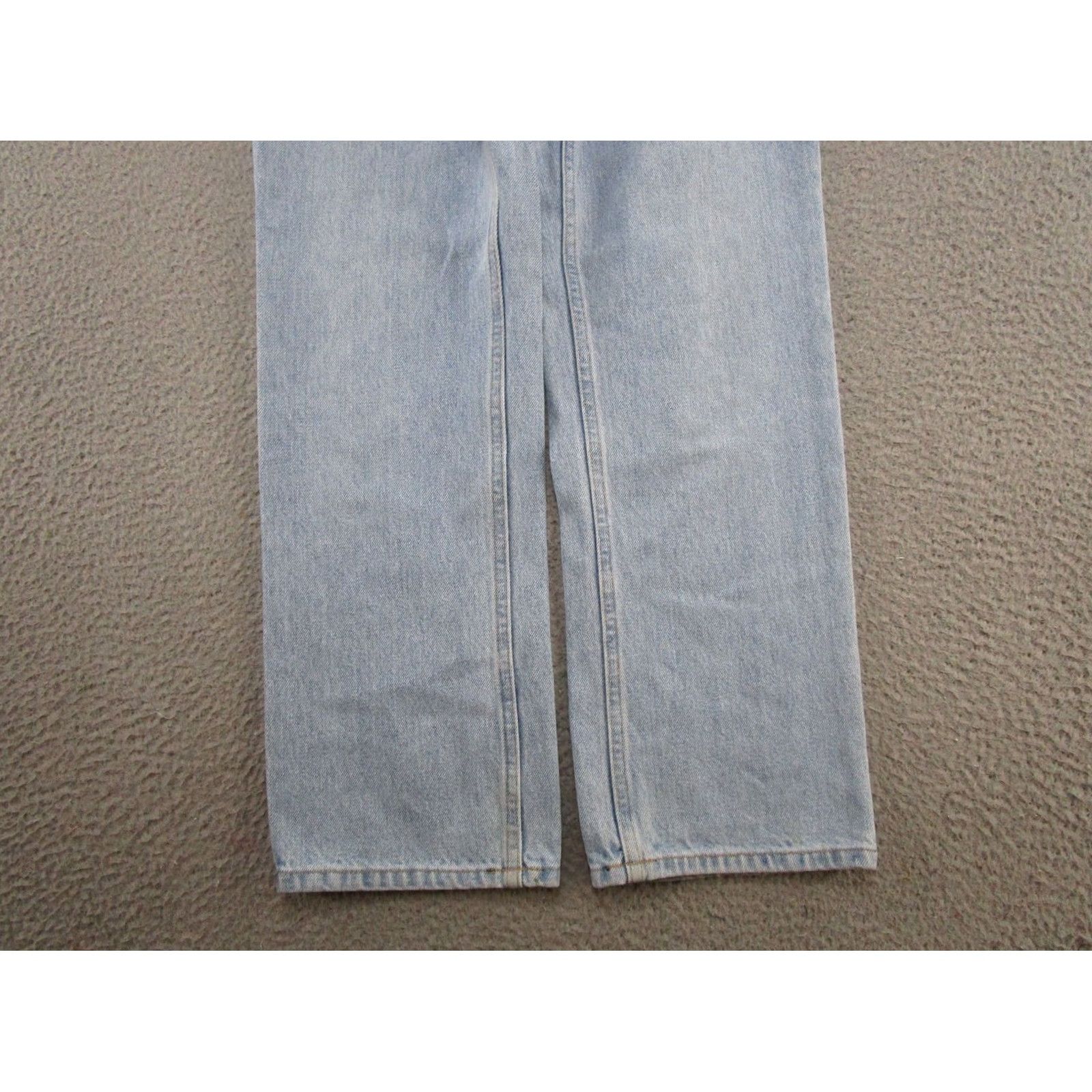 Vintage L.L. Bean Jeans Medium Wash Straight 6 Regular Denim Cotton Blue 5-Pocket City USA Womens MPN 272059 Size 28" / US 6 / IT 42 - 2 Thumbnail