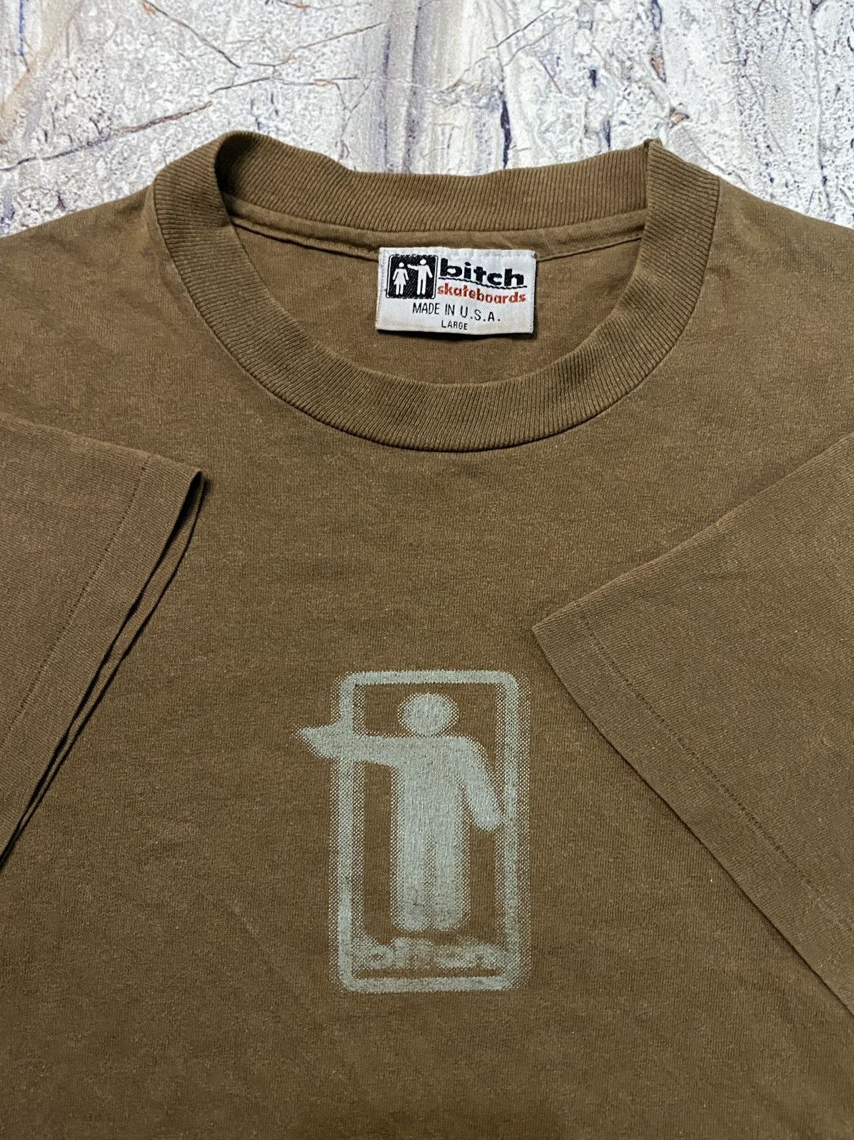 Blind Skateboards RARE 1990s Bitch Skateboards Tshirt, Birdhouse Hook-ups Flip Size US M / EU 48-50 / 2 - 3 Thumbnail