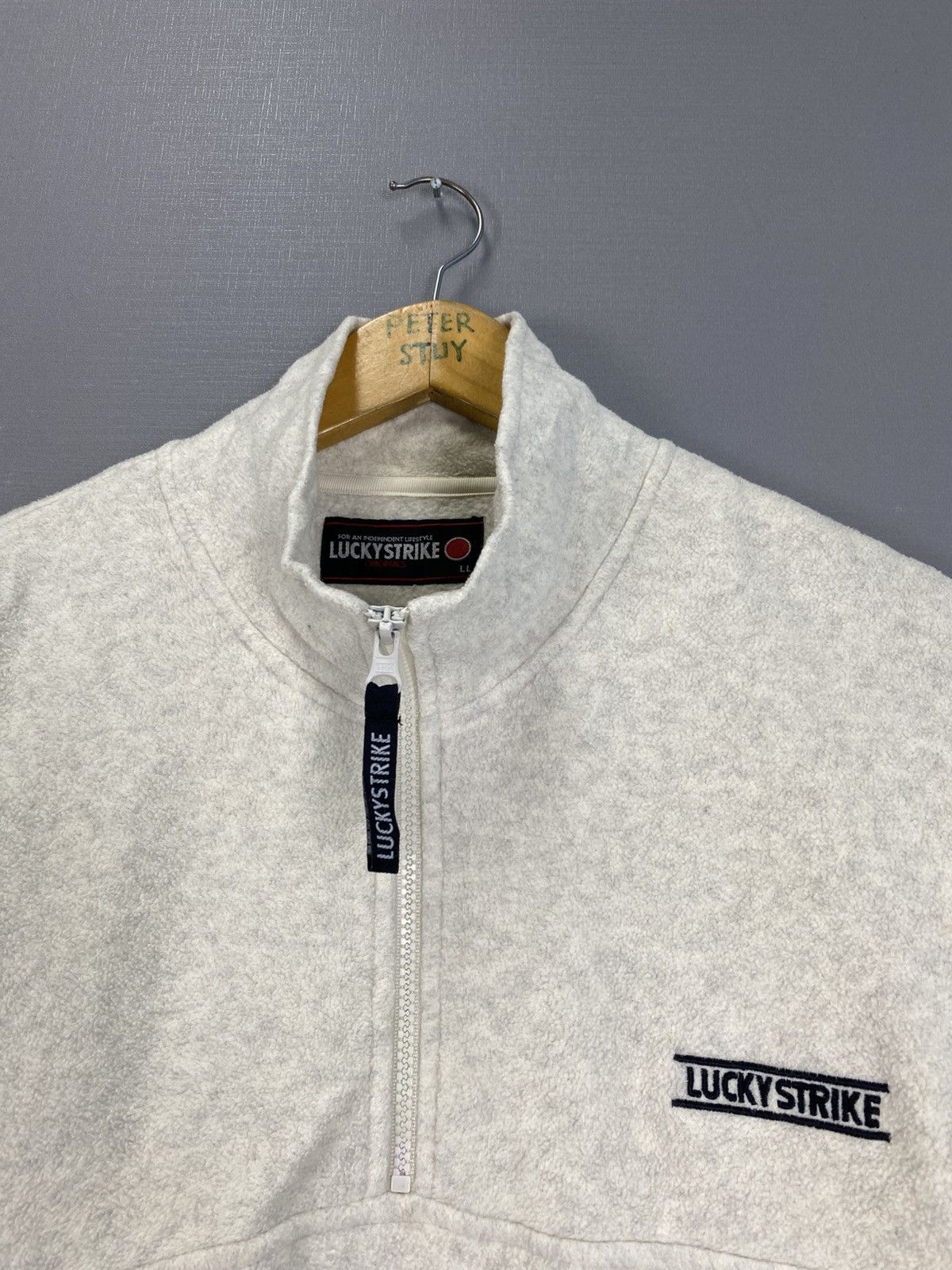 Vintage Lucky Strike Anorak Sherpa Size US L / EU 52-54 / 3 - 6 Thumbnail