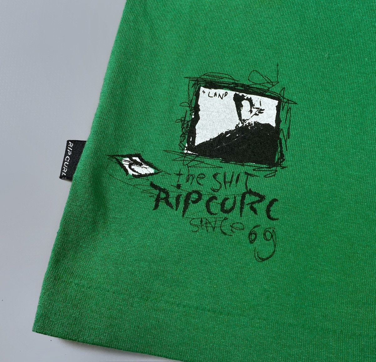 Rip Curl 90s RIP CURL S*ck Sh*t Single Stitch SS Surf Crew T-Shirt S Size US S / EU 44-46 / 1 - 10 Thumbnail