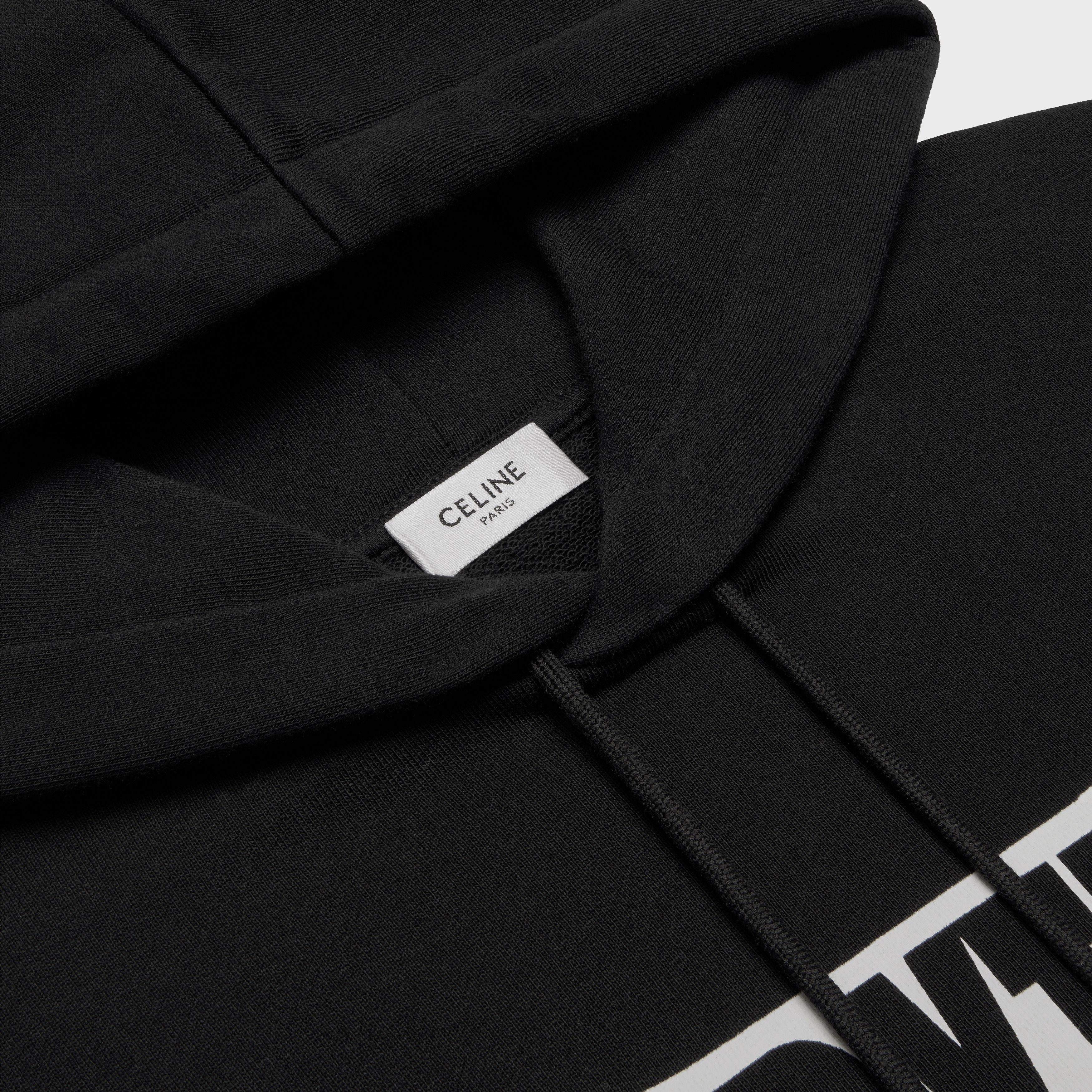 Celine Loose Hoodie "Everything Special" Print In Cotton Fleece Size US M / EU 48-50 / 2 - 3 Thumbnail