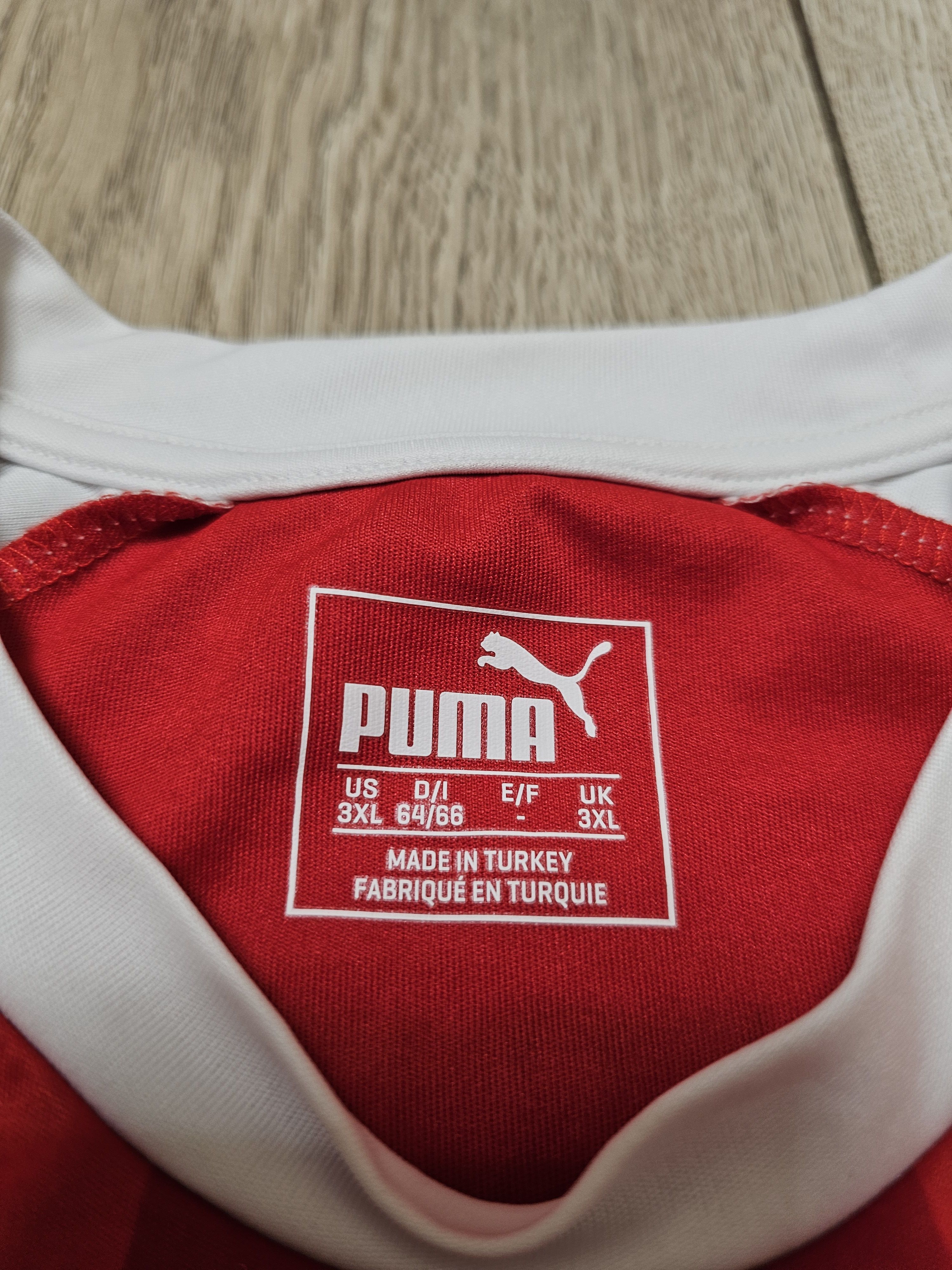 Puma ROTHERHAM UNITED 2018 2019 HOME FOOTBALL SOCCER JERSEY 3XL Size US XXL / EU 58 / 5 - 7 Thumbnail