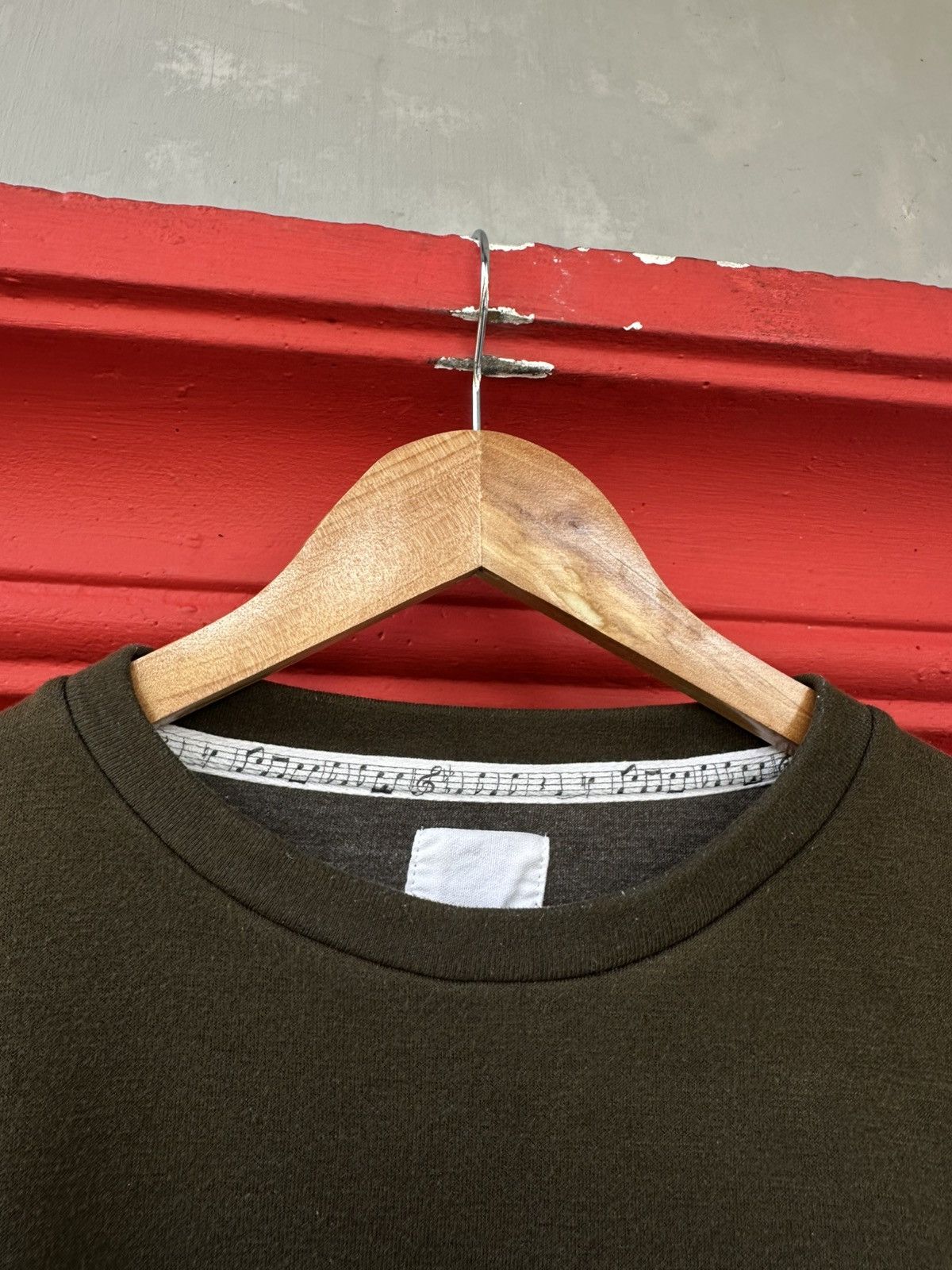Number (N)ine Number (N)ine Spellout Embroidered Pocket Sweatshirt Size US L / EU 52-54 / 3 - 3 Thumbnail