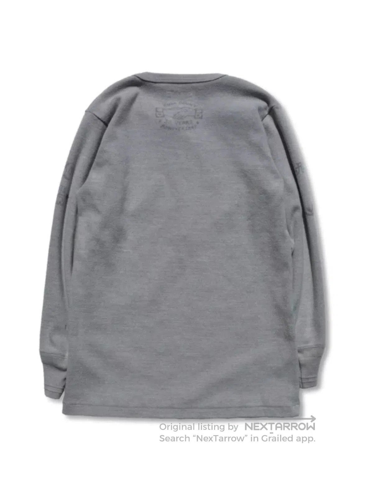 Full Count & Co. Vintage Full Count Long Sleeve Sweatshirt. Size XS / US 0-2 / IT 36-38 - 2 Thumbnail