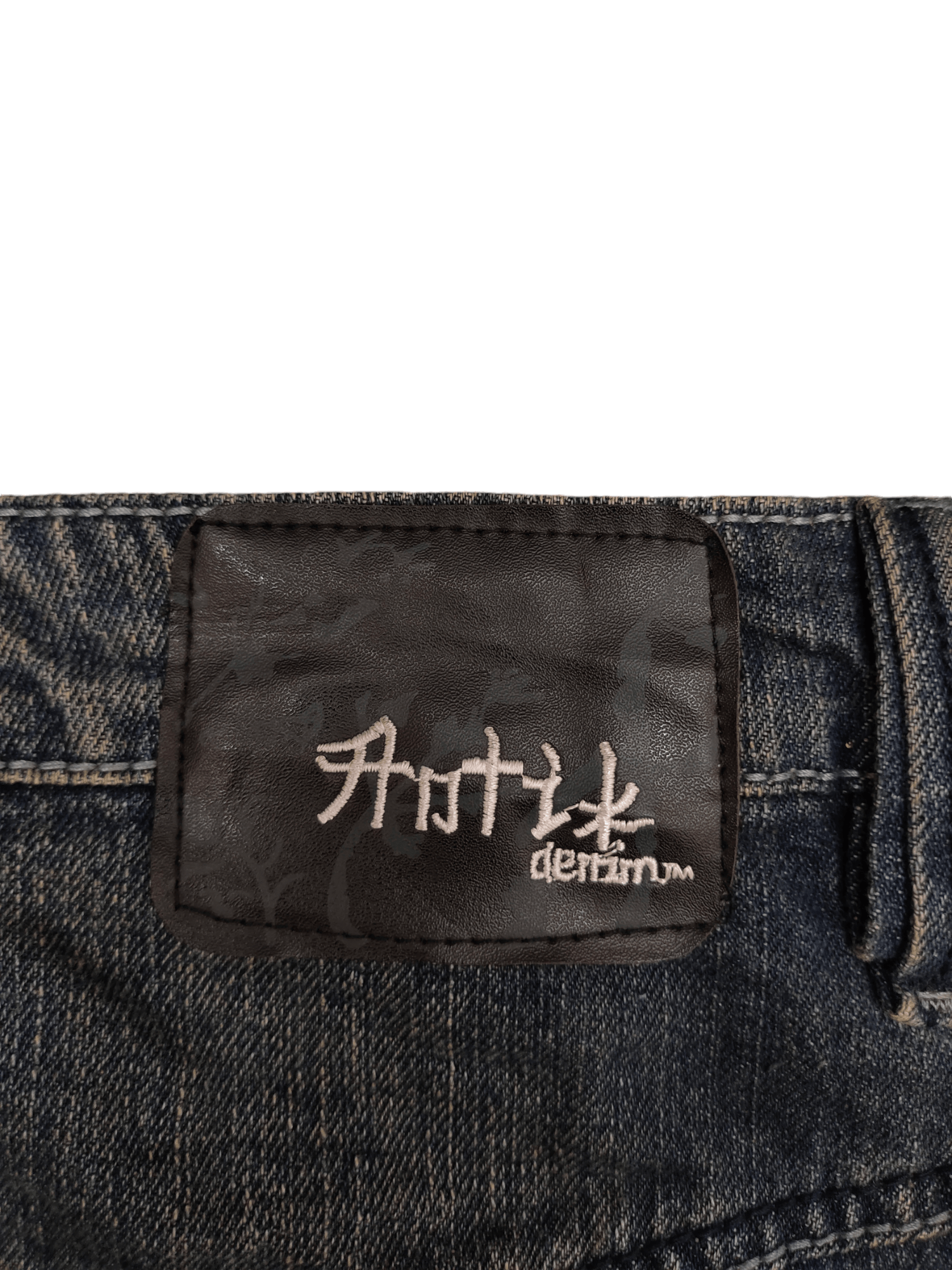 Antik Denim Vintage Y2k Antik Denim Studded Tribal Pocket Loose Jeans Size US 40 / EU 56 - 19 Thumbnail