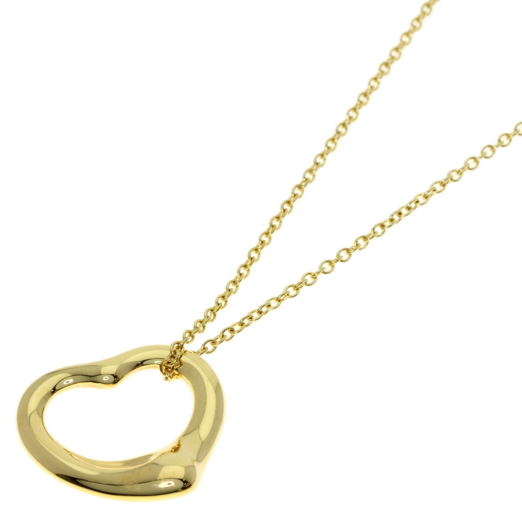 Tiffany & Co. Tiffany & Co. Open Heart Necklace, 18K Yellow Gold, Women's. Size ONE SIZE - 1 Thumbnail