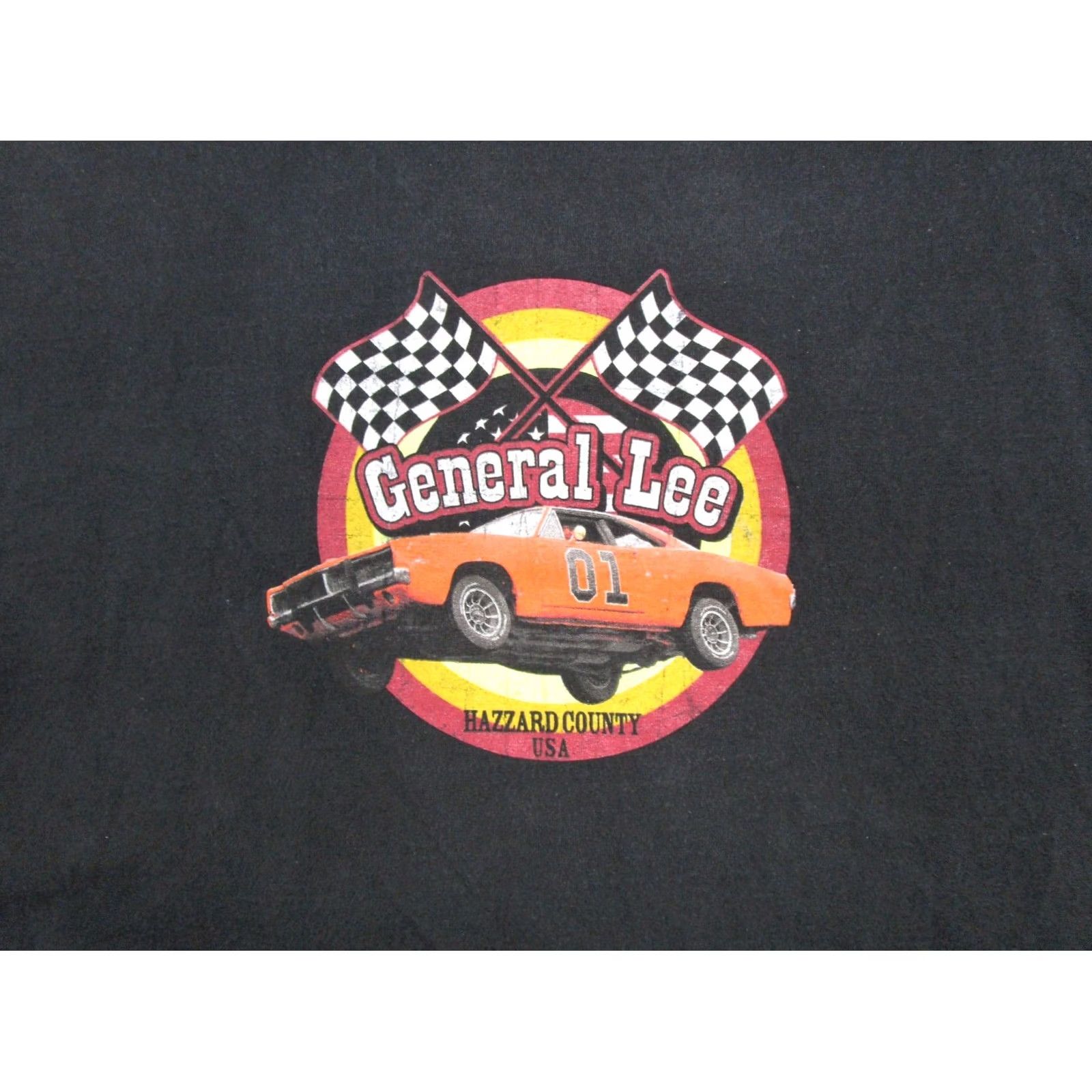 Lee VTG Dukes of Hazzard General Lee Movie Promo Graphic T-Shirt Size L Shirt Men Black Cotton Knit Short Sleeve Crew Neck UPC? Size US L / EU 52-54 / 3 - 2 Thumbnail