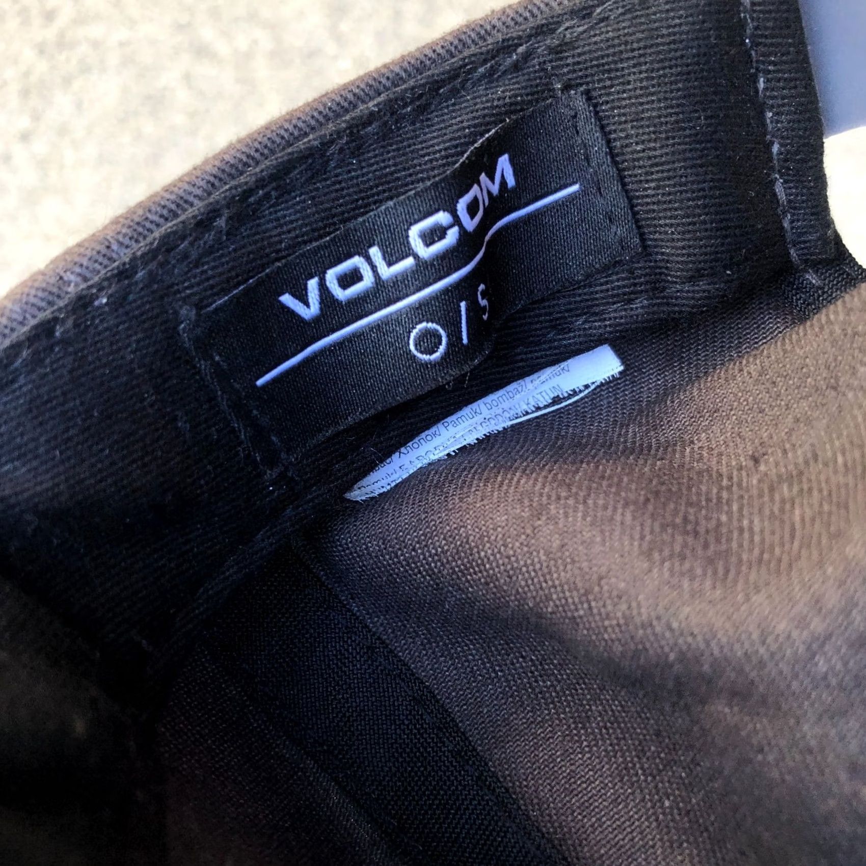 Volcom VOLCOM Snapback Hat Men's Black Adjustable Cap Embroidered One Size Size ONE SIZE - 4 Thumbnail
