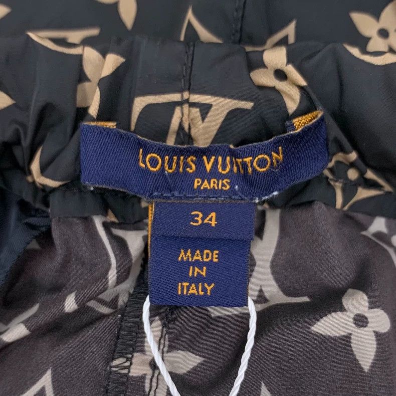 Louis Vuitton Louis Vuitton Dark brown corset casual trousers with logo Size 33" - 6 Thumbnail