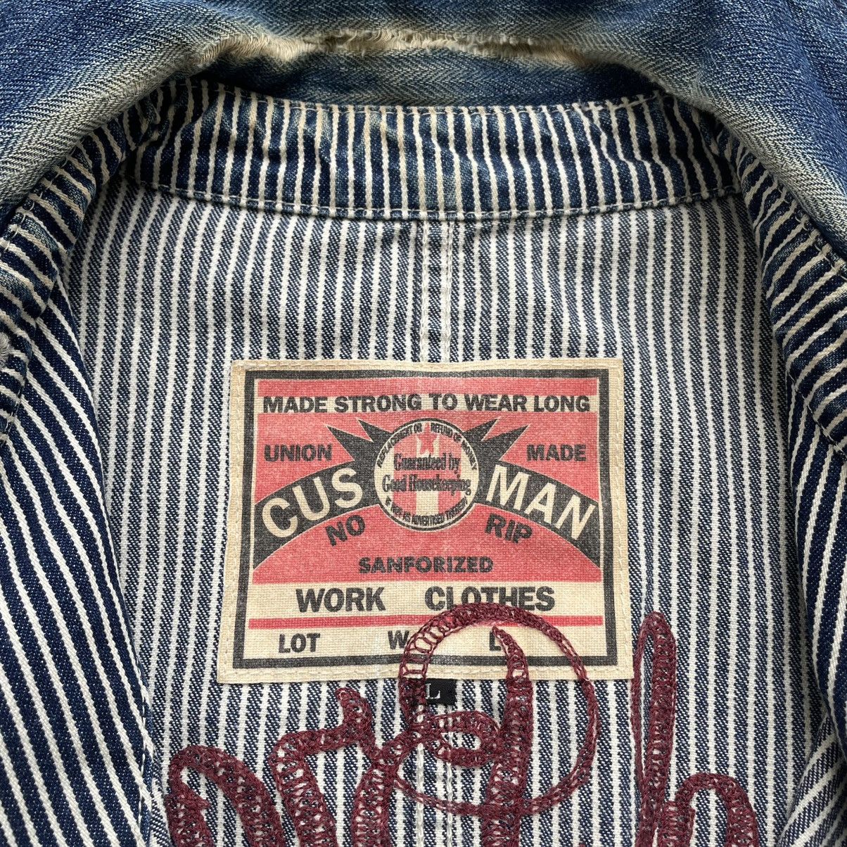 Cushman Vintage Cushman Union Made Hickory Chore Jacket Size US L / EU 52-54 / 3 - 12 Thumbnail