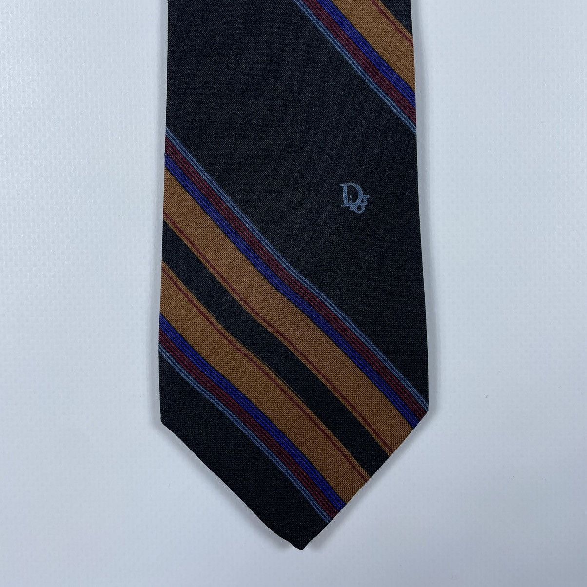 Christian Dior Monsieur Vintage Christian Dior Monsieur Silk striped Tie Size ONE SIZE - 6 Thumbnail
