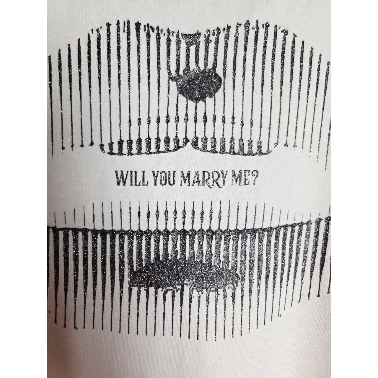 Off-White Off White c/o Virgil Abloh Will You Marry Me Tee Size M Size US M / EU 48-50 / 2 - 4 Thumbnail