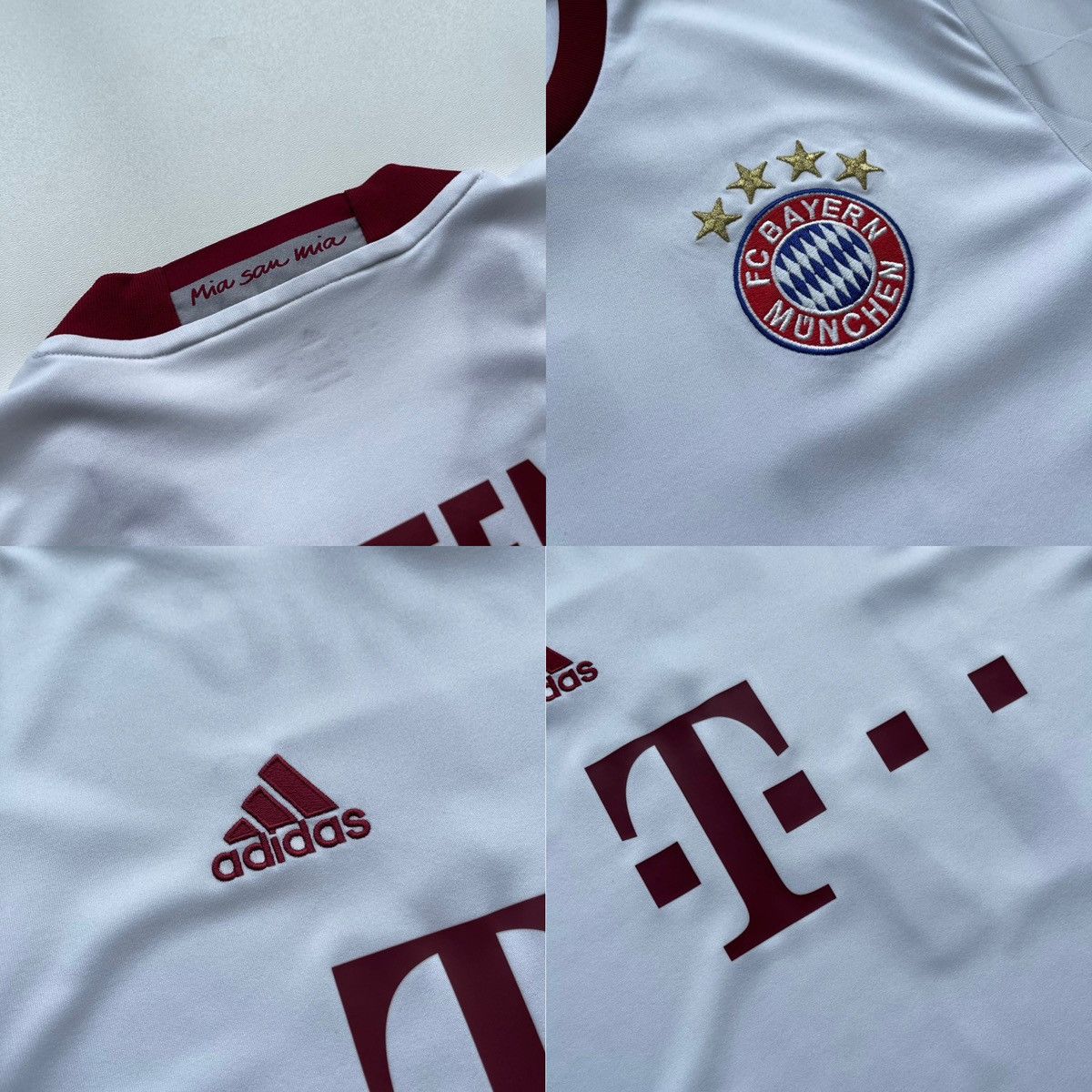 Adidas Adidas FC Bayern Munich 2016/17 Third UCL Jersey #17 Boateng Size US L / EU 52-54 / 3 - 6 Thumbnail