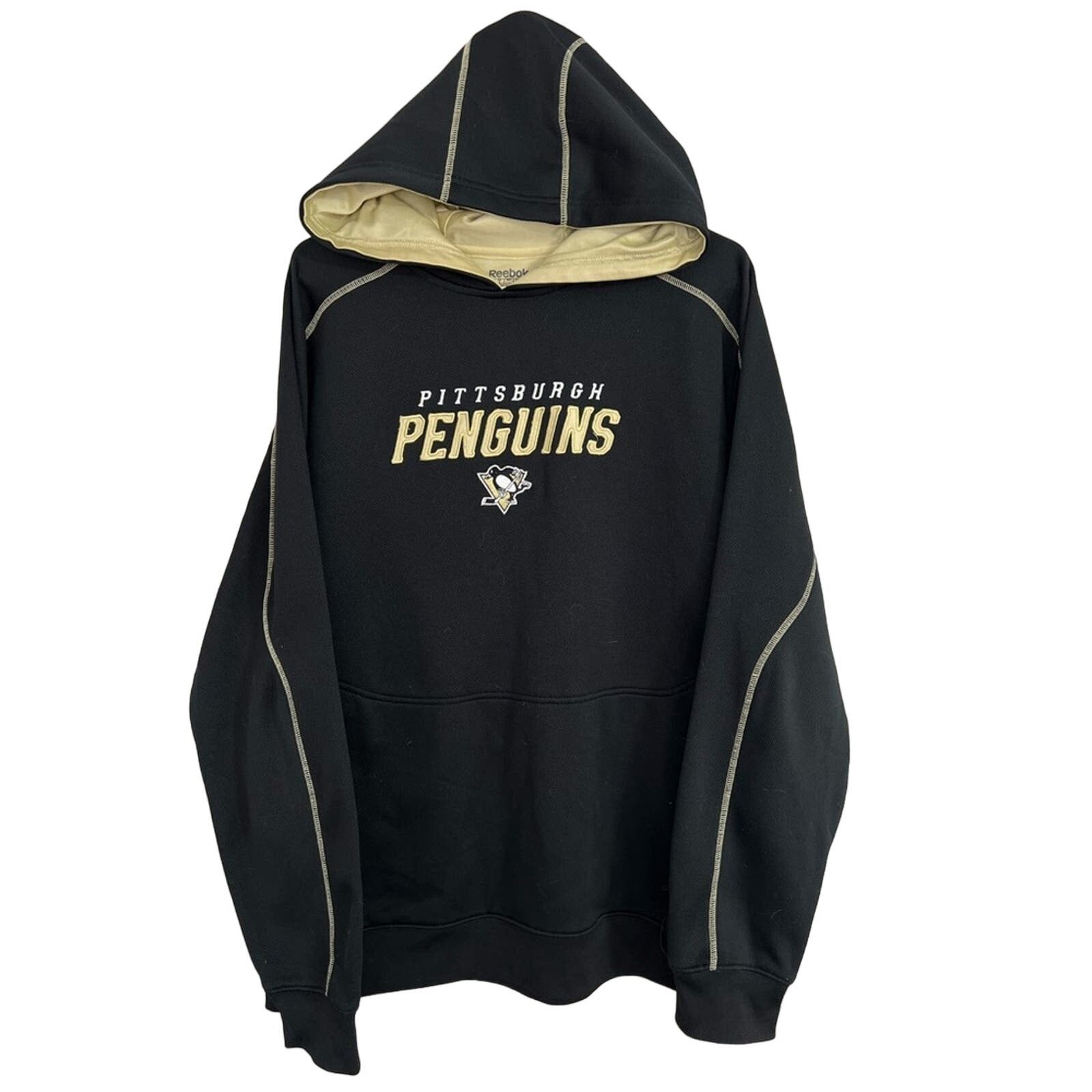 Reebok Pittsburgh Penguins NHL Reebok Hoodie Size Large CLEAN Size US L / EU 52-54 / 3 - 1 Thumbnail