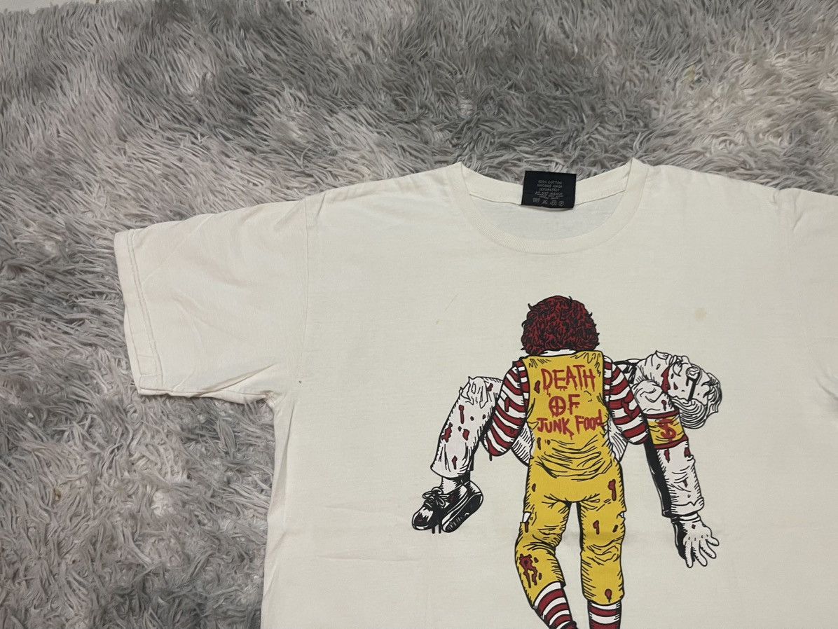 Japanese Brand 90s RONALD MCDONALD PARODY SHIRT RARE DESIGN Size US M / EU 48-50 / 2 - 6 Thumbnail