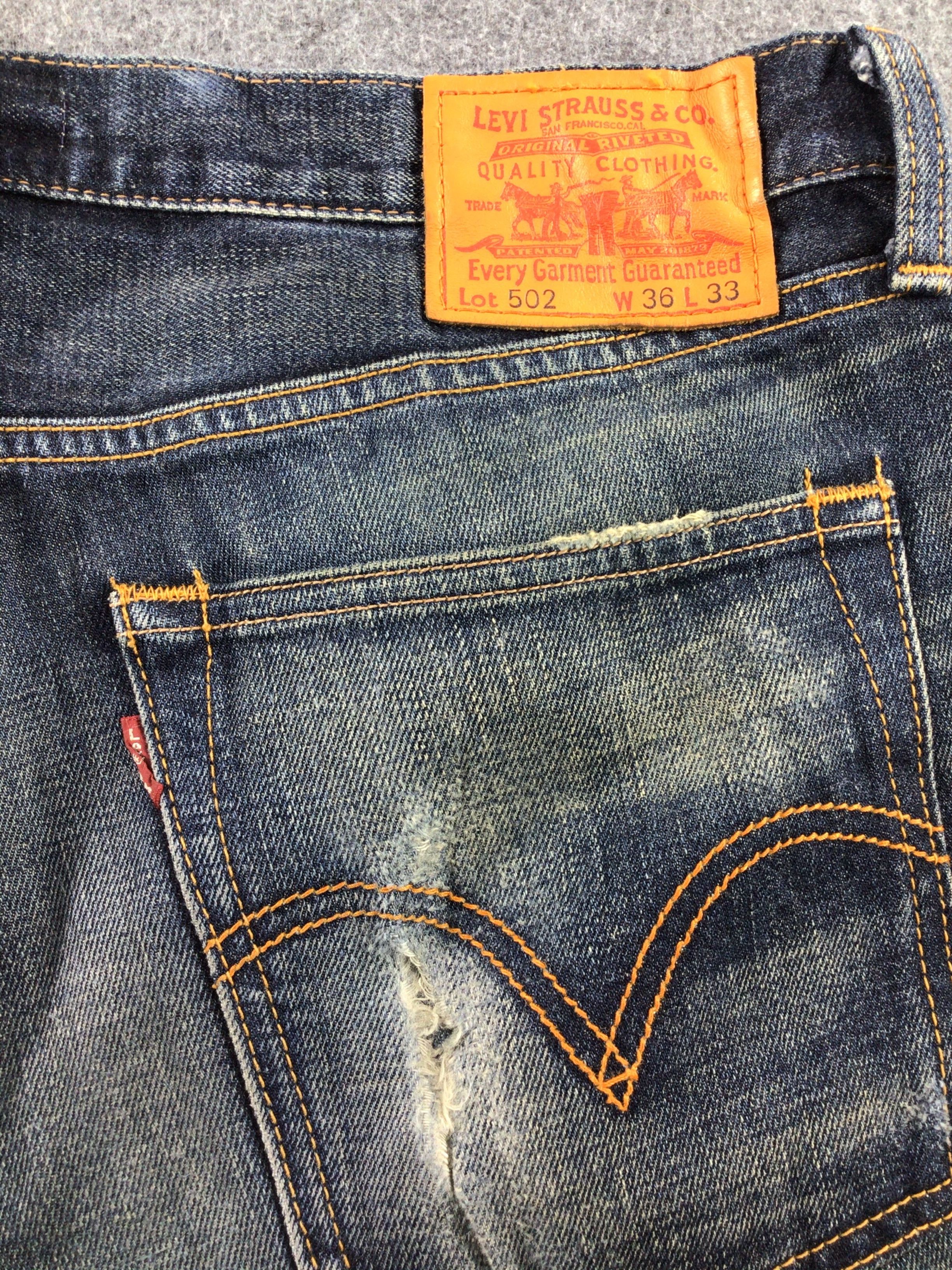 Levi's × Vintage Vintage Levis 502 Jeans-JM329 Size US 37 - 7 Thumbnail