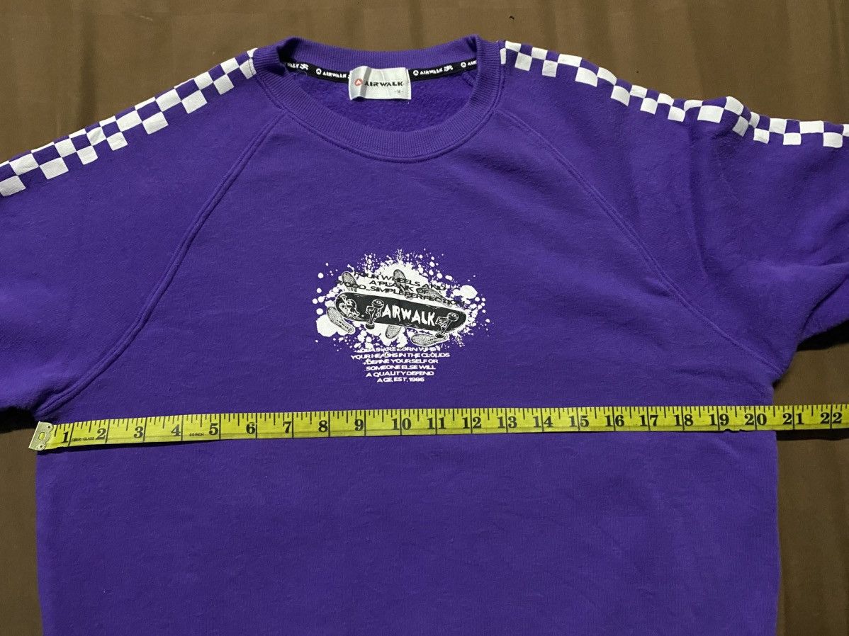 Airwalk Vintage Airwalk Checked Sleeve Sweatshirt Size US M / EU 48-50 / 2 - 6 Thumbnail