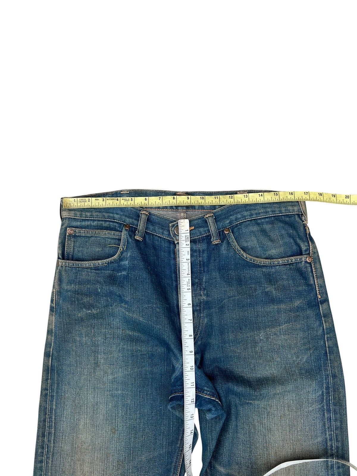 Lee Vintage Lee Riders Union Made Dirty Mud Denim Selvedge Jeans Size US 33 - 2 Thumbnail