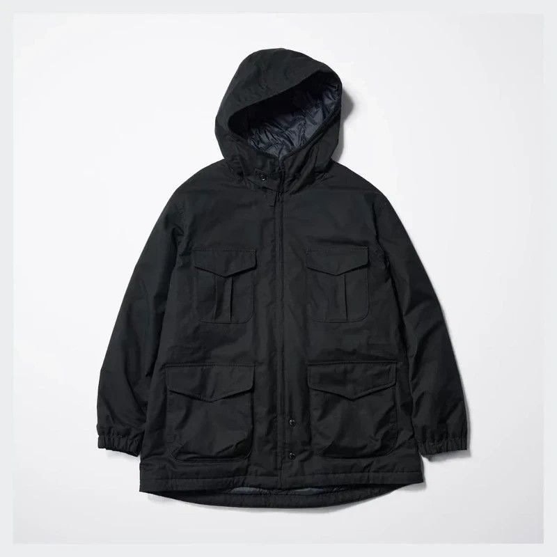 Uniqlo UNIQLO heattech Utility Jacket black medium rrp 129.90 Size US M / EU 48-50 / 2 - 1 Thumbnail