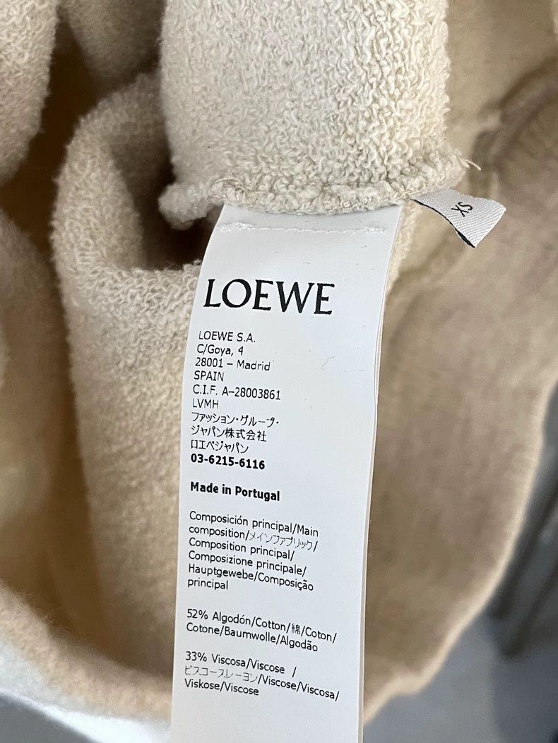 Loewe LOEWE White hoodie Size XS / US 0-2 / IT 36-38 - 8 Thumbnail