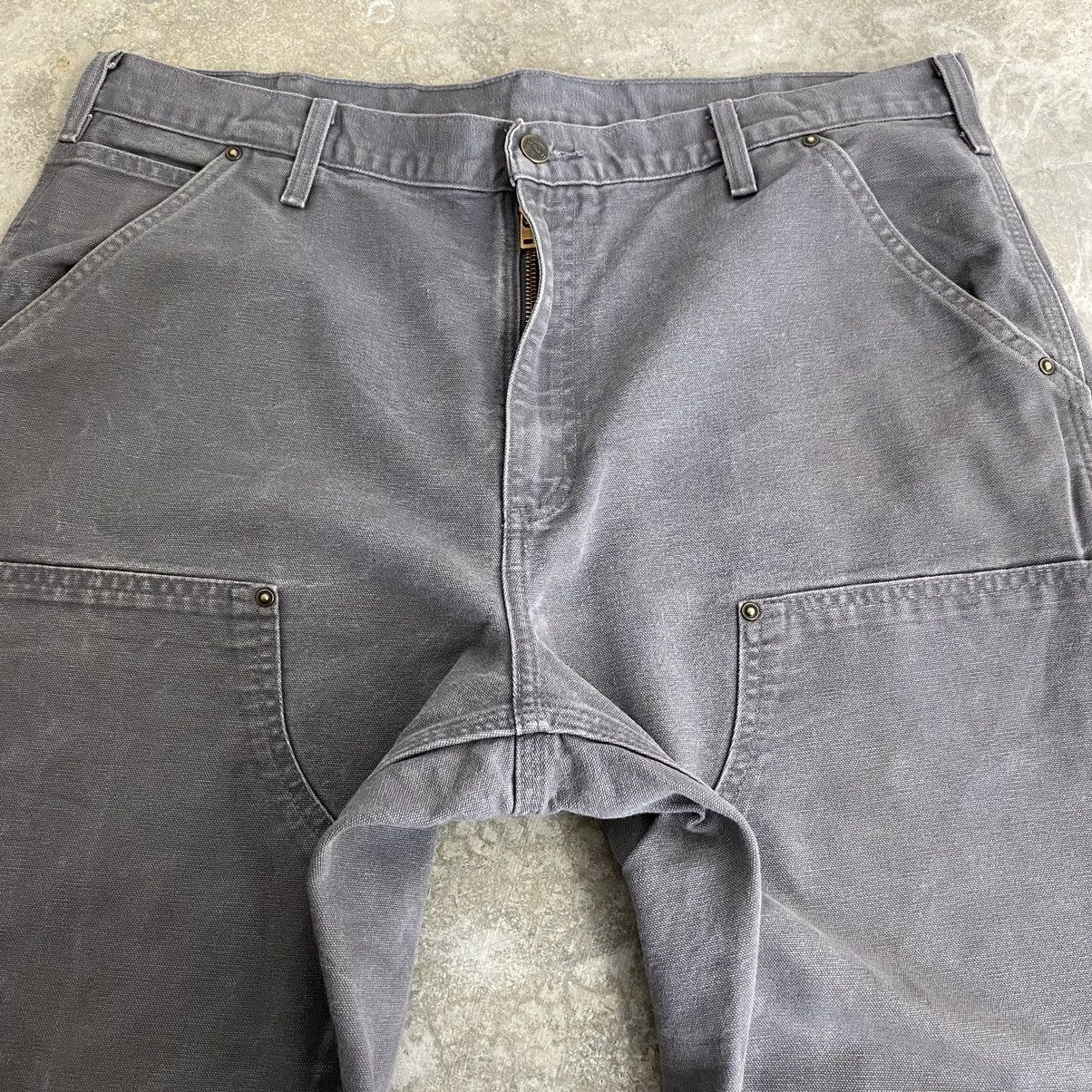 Carhartt Vintage Carhartt Double Knee Gravel Grey Carpenter Pants Size US 36 / EU 52 - 13 Thumbnail