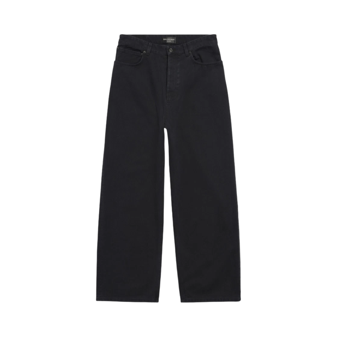 Balenciaga baggy pants in black soft denim Size US 27 - 1 Thumbnail