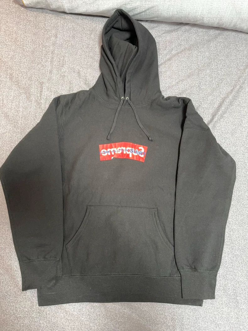 Comme des Garcons Supreme x CDG Pleated Hoodie Size US L / EU 52-54 / 3 - 1 Thumbnail