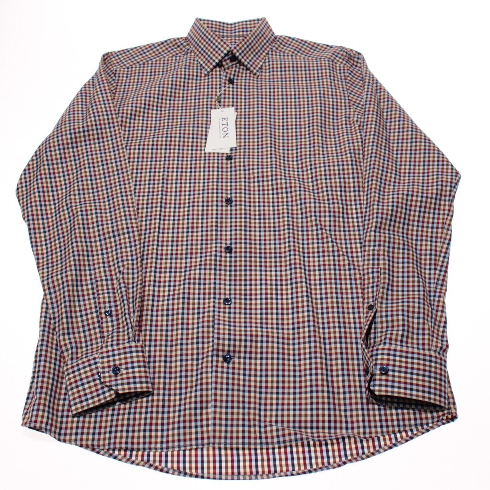 Eton Eton New with tags Shirt Size L US In Red Size US L / EU 52-54 / 3 - 3 Thumbnail