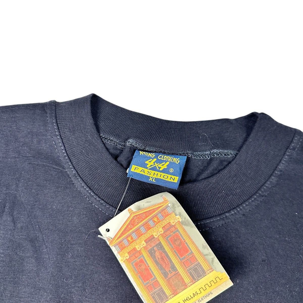 Vintage Vintage Athens Greece 2004 Olympics Embroidered Souvenir Tee Size US XL / EU 56 / 4 - 3 Thumbnail
