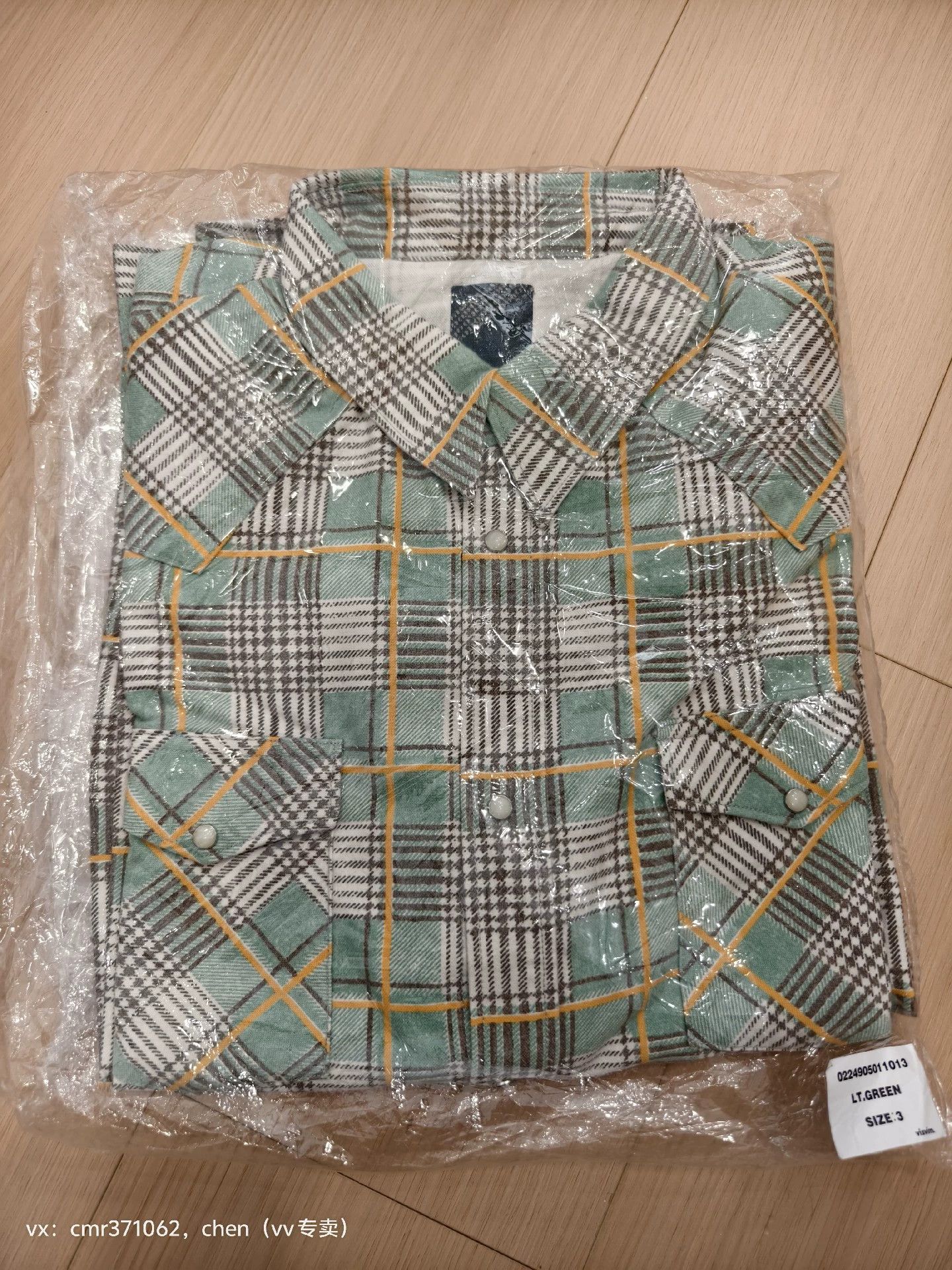 Visvim visvim 24 ICT 4-Corner Check L/S Flannel Lt Green3 Size US L / EU 52-54 / 3 - 6 Thumbnail
