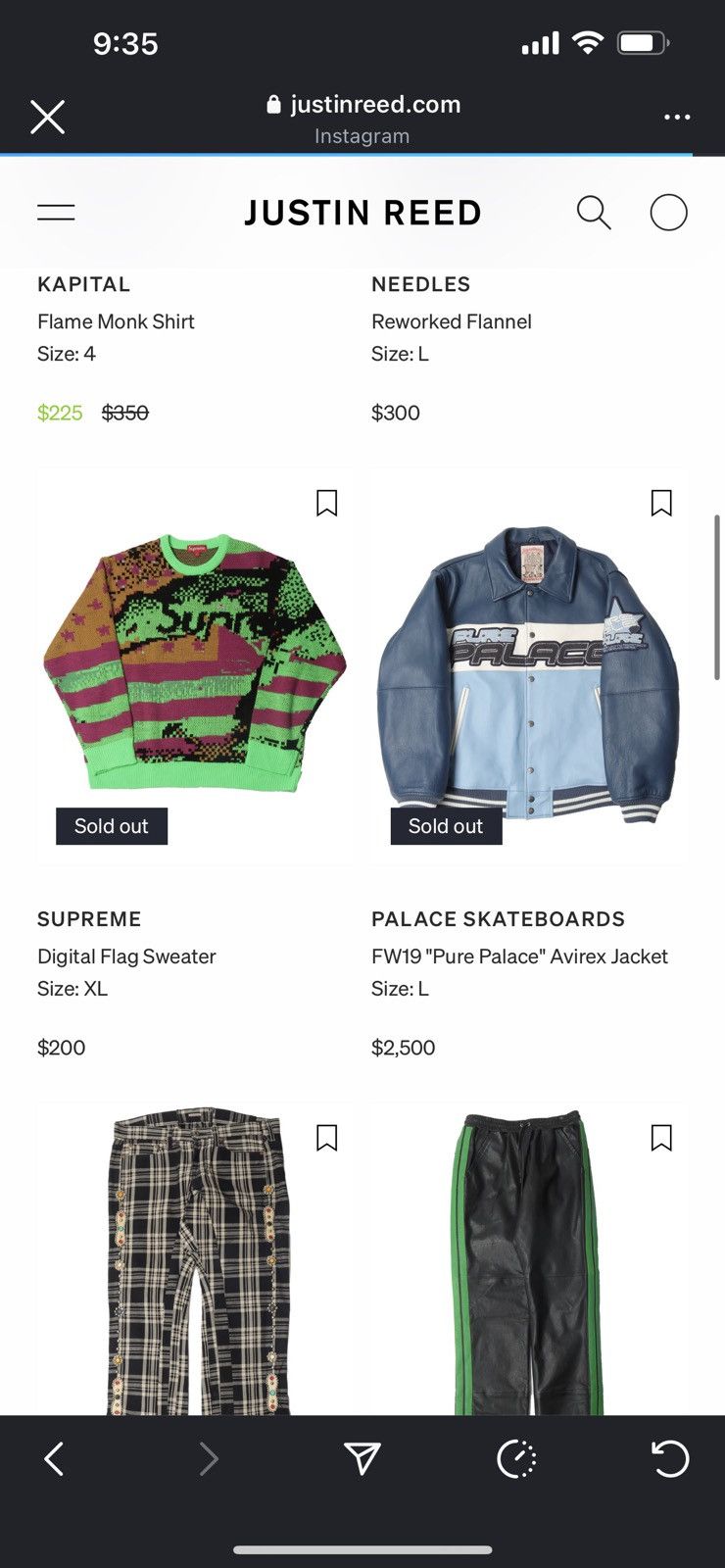 Supreme Supreme Digital Flag Sweater Size US XL / EU 56 / 4 - 7 Thumbnail