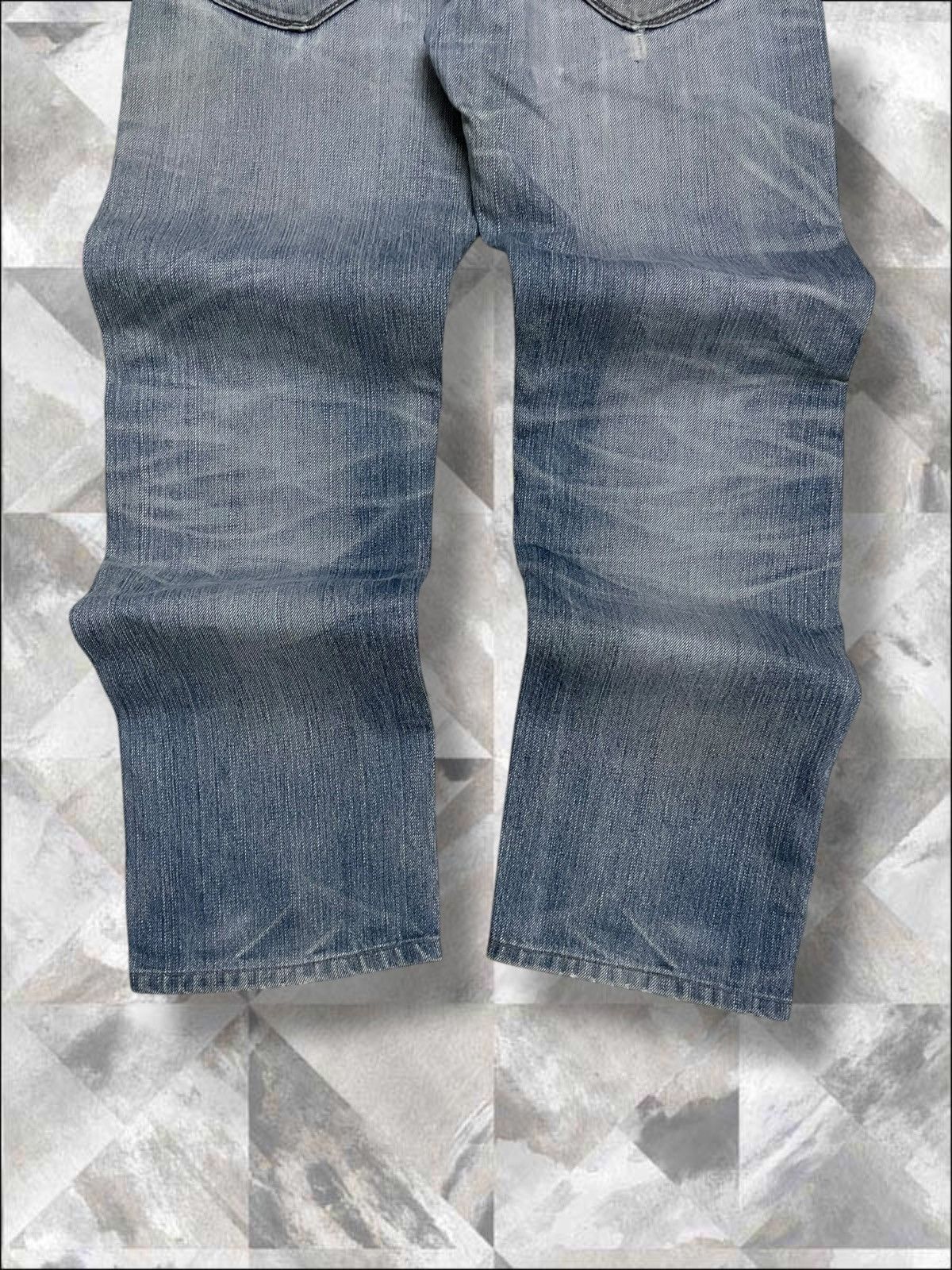 Levi's Vintage Clothing Vintage Og Designer Levis 504 Distressed Straight Denim Size US 30 / EU 46 - 11 Thumbnail