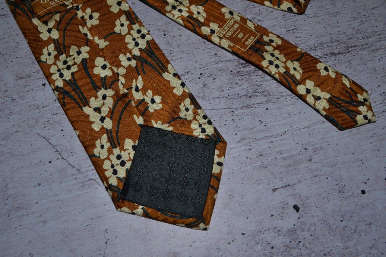 Givenchy × Vintage Givenchy Gentleman Vintage Tie 100% Silk Size ONE SIZE - 5 Thumbnail