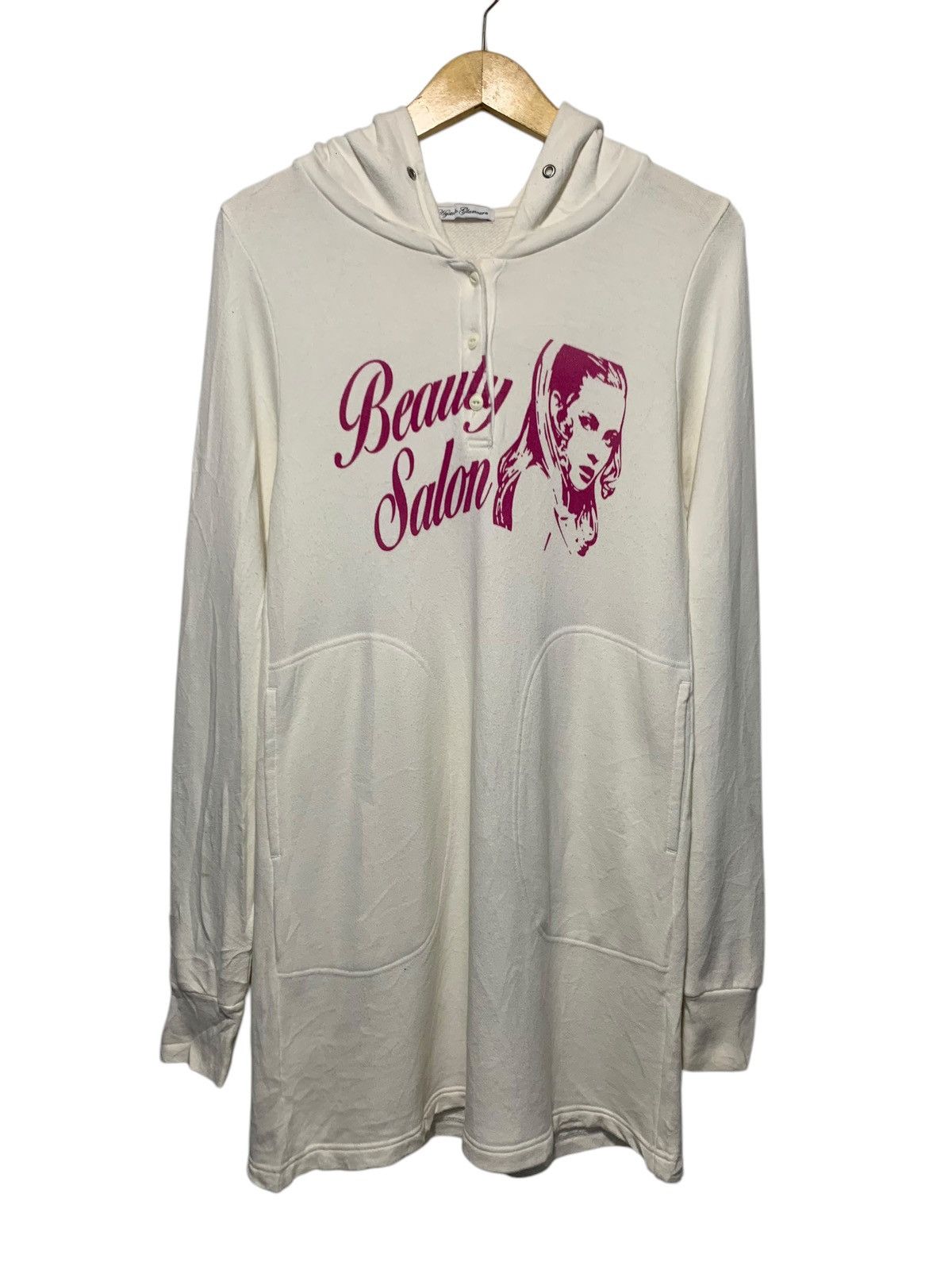 Hysteric Glamour Hysteric Glamour beauty salon pull over dress hoodie Size M / US 6-8 / IT 42-44 - 2 Thumbnail
