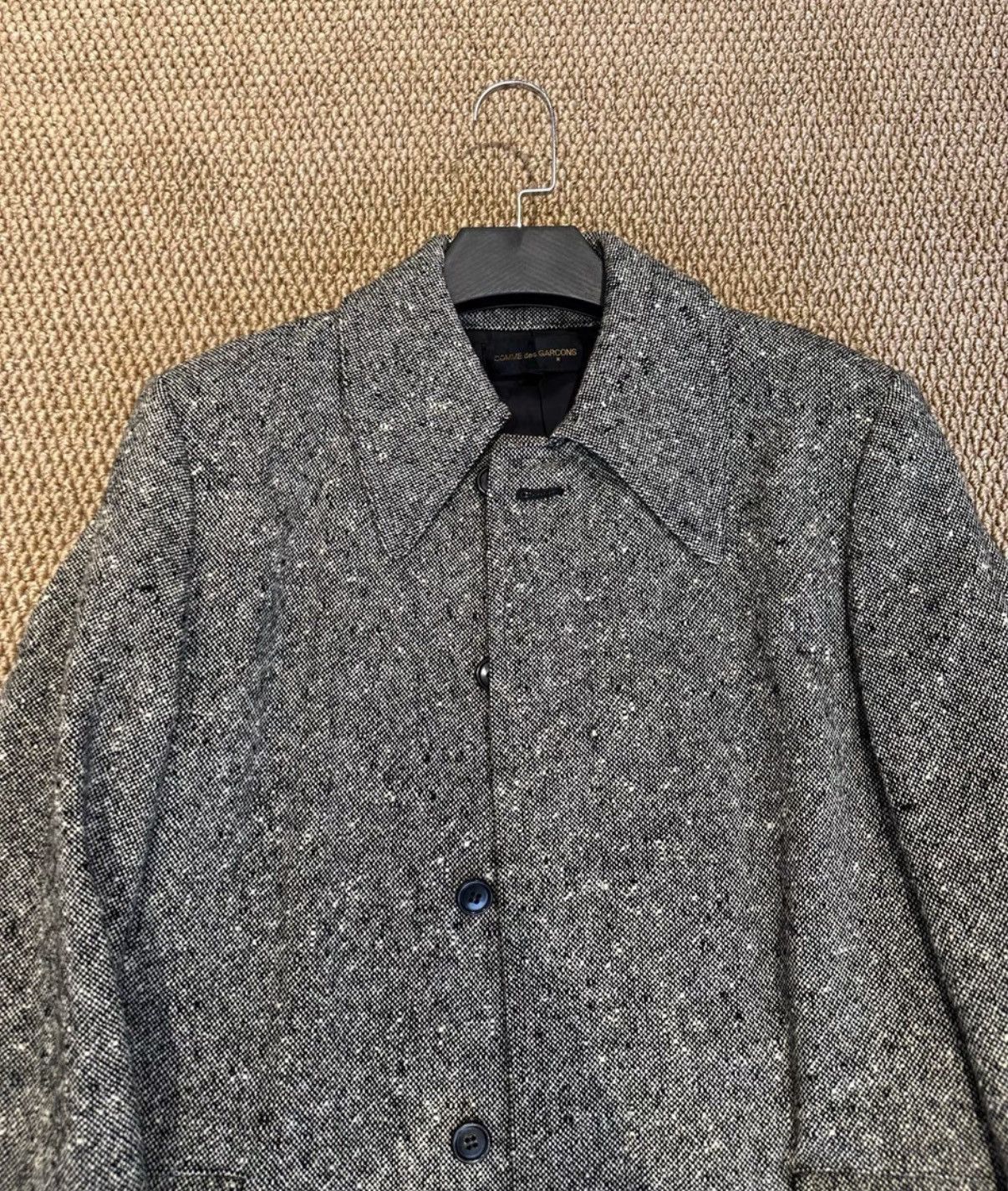 Comme des Garcons Comme des Garçons Main Line Snowflake Wool Coat K23 Size US M / EU 48-50 / 2 - 2 Thumbnail