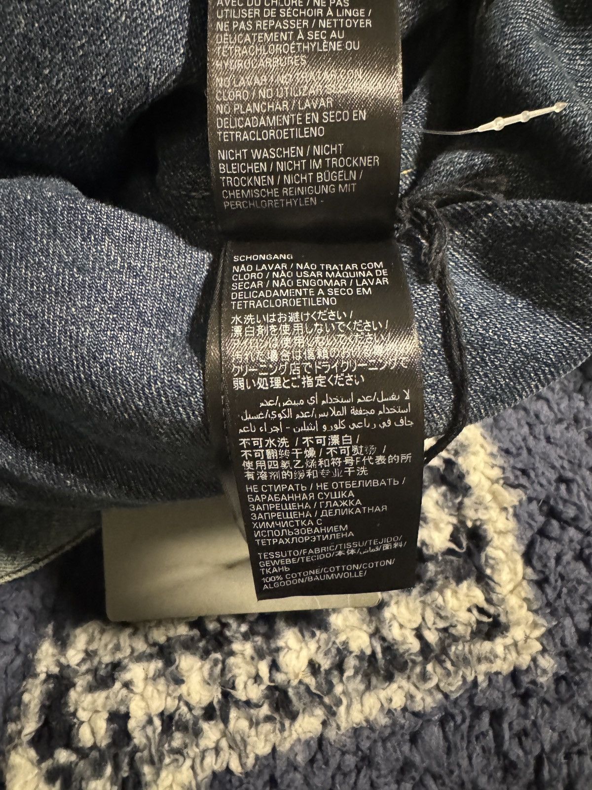 Balenciaga Balenciaga Padded Oversized Denim Jacket Size US S / EU 44-46 / 1 - 12 Thumbnail