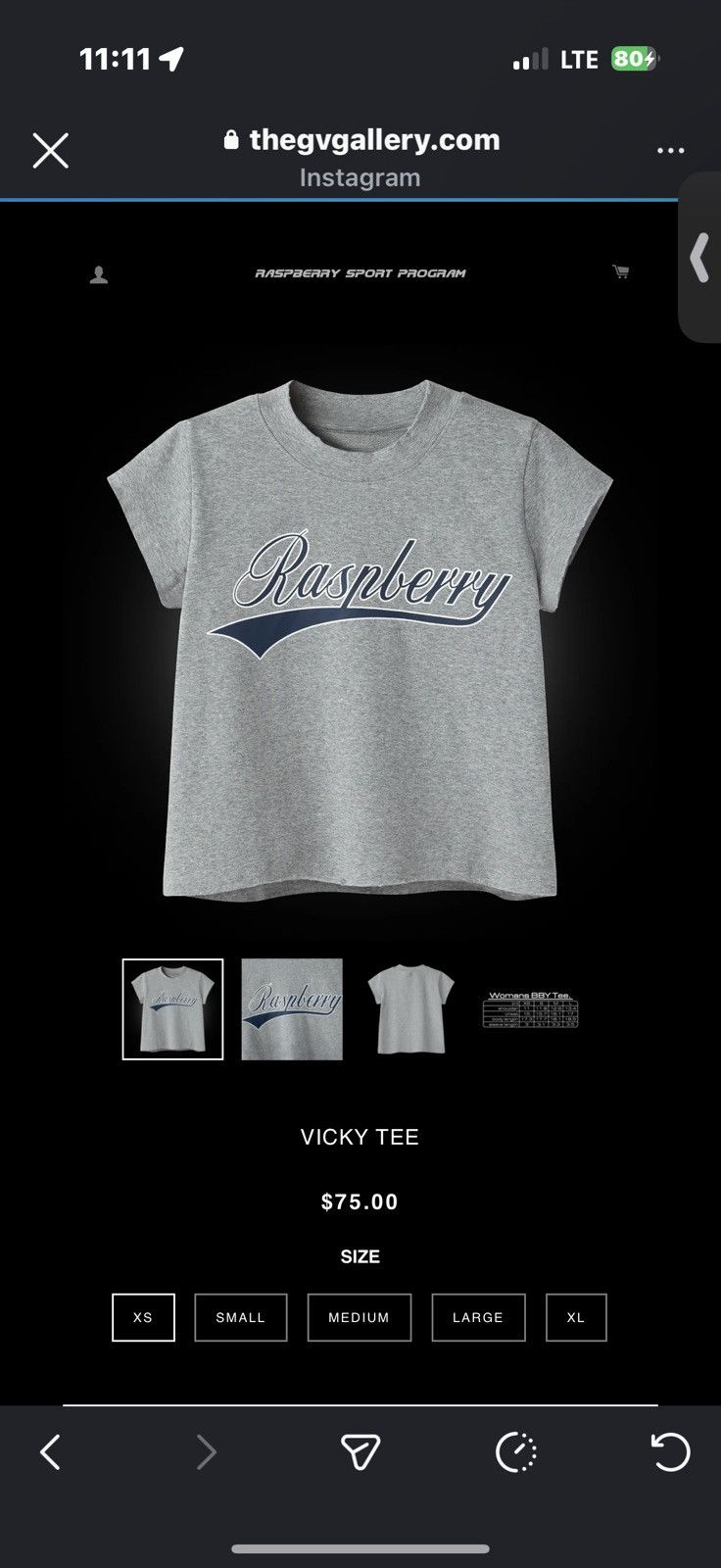 The GV Gallery Raspberry Hills GV gallery Vickey Tee Size XL / US 12-14 / IT 48-50 - 1 Thumbnail