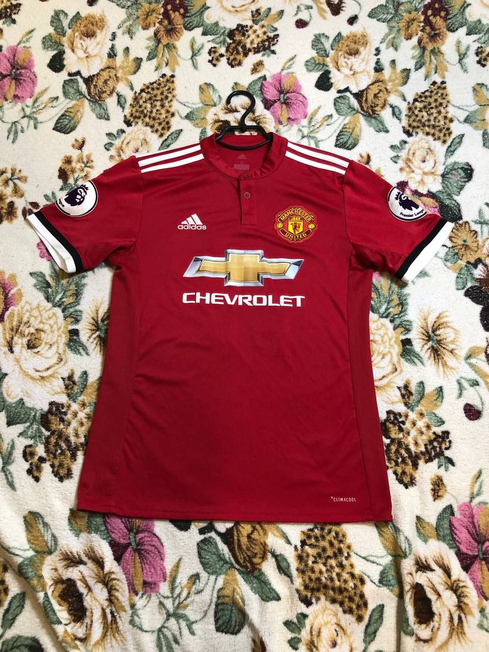 Adidas Manchester United 2017-18 Home Soccer Jersey Adidas Size US S / EU 44-46 / 1 - 1 Thumbnail
