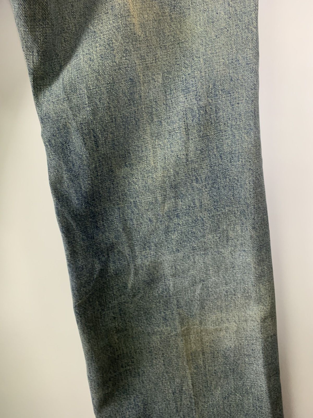 Edwin × Vintage Vintage 90s 505 Edwin distressed denim Size US 30 / EU 46 - 14 Thumbnail