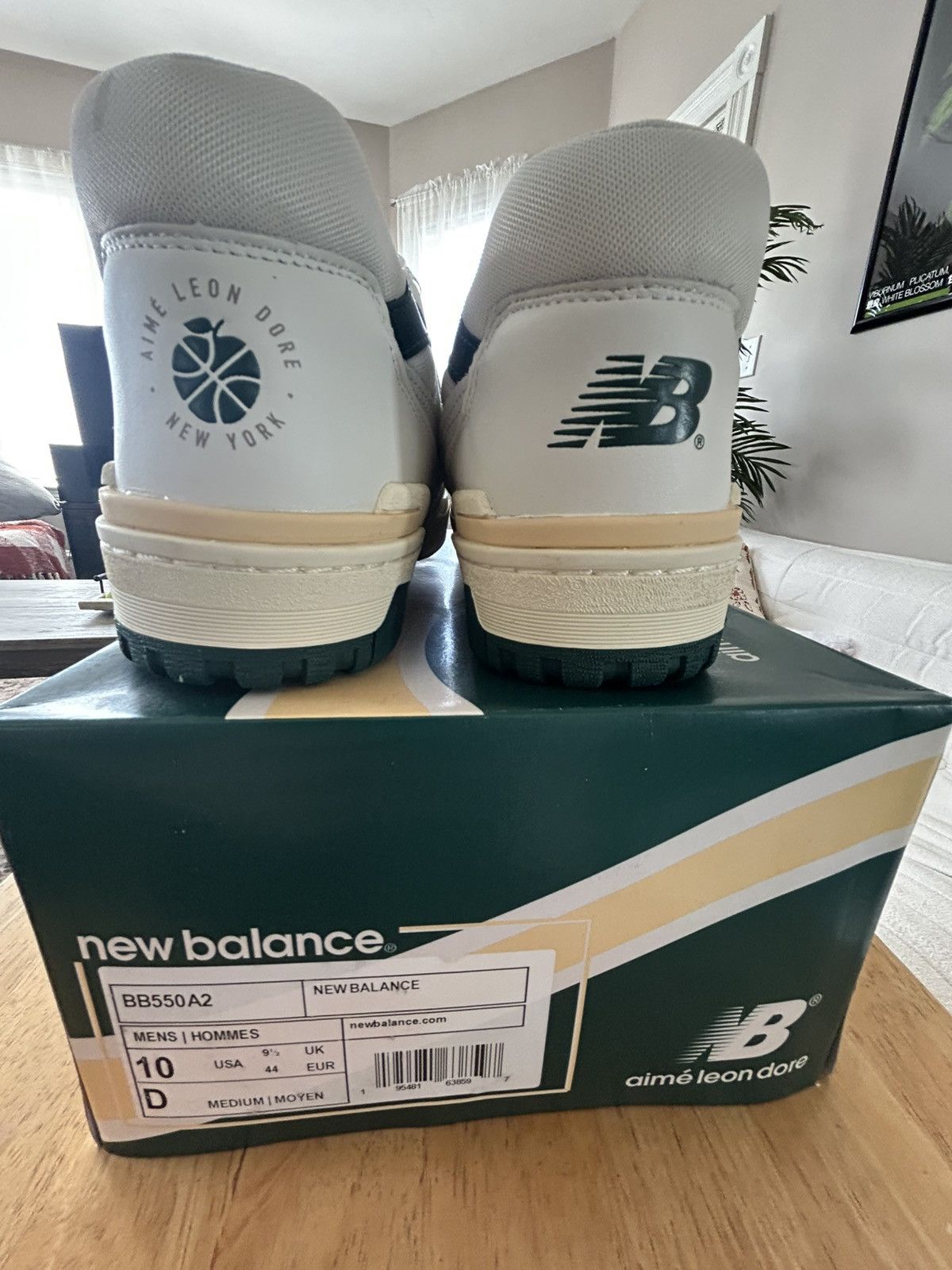 Aime Leon Dore × New Balance Aime Leon Dore Natural Green New Balance 550 Size US 10 / EU 43 - 6 Thumbnail