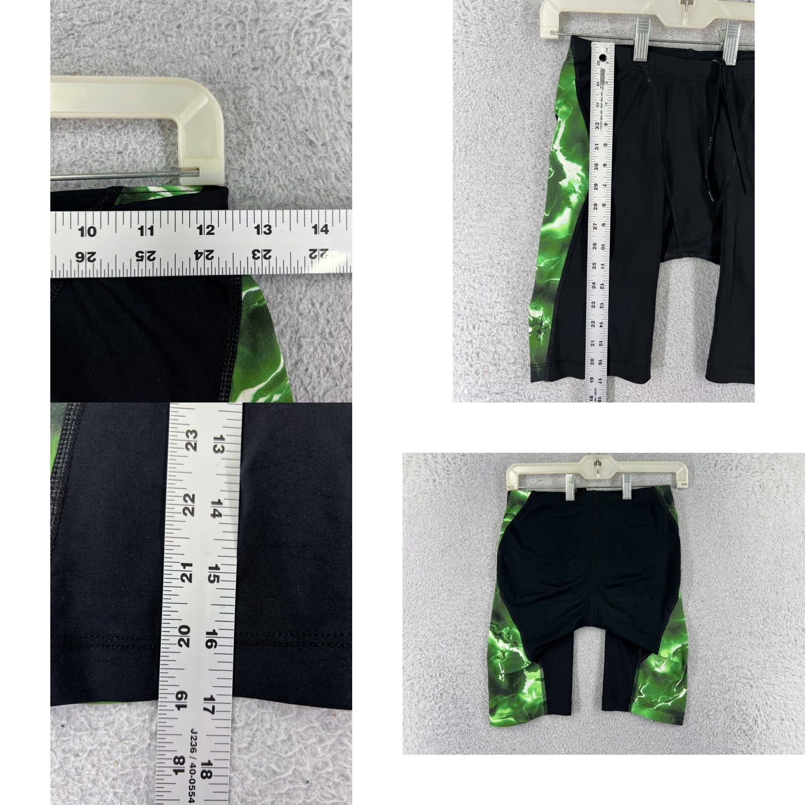 Nike Nike Shorts Bottom Adult 30 Green Jammer Spandex Blend Polyester Compression Men Regular Pool Swim Size US 30 / EU 46 - 8 Thumbnail