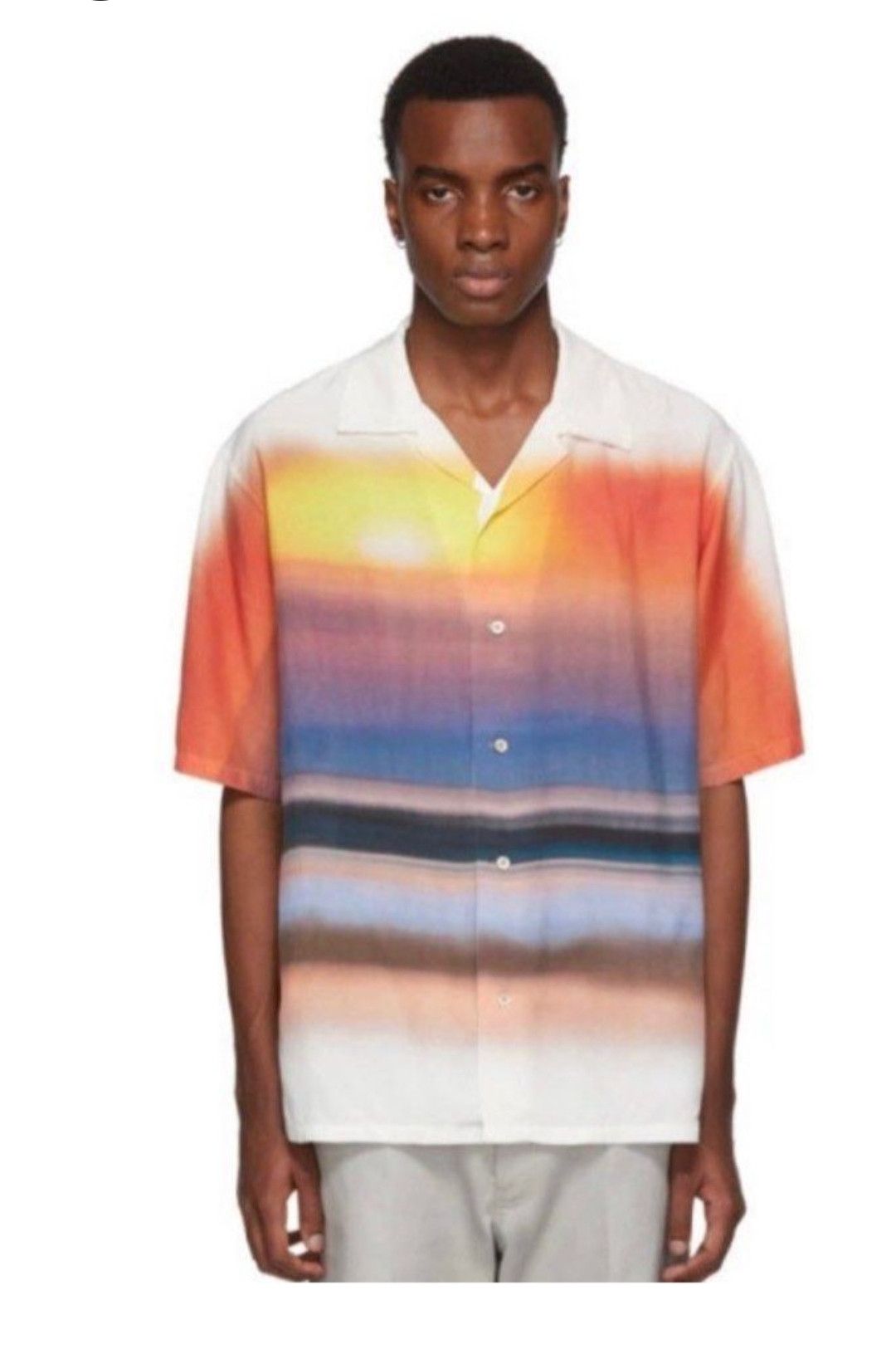 Ambush Design Ambush Sunset Print Short Sleeve Rayon Shirt Size US S / EU 44-46 / 1 - 11 Thumbnail