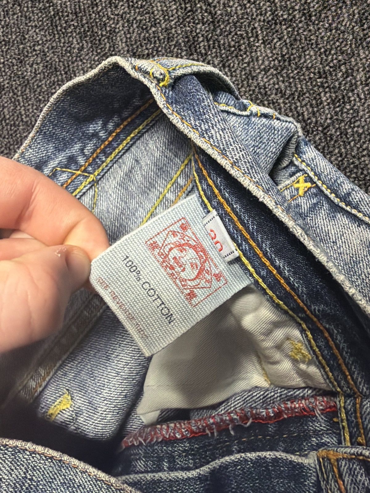 Evisu Vintage Evisu Stitch Style Daicock Jeans - Waist: 30” Size US 30 / EU 46 - 11 Thumbnail