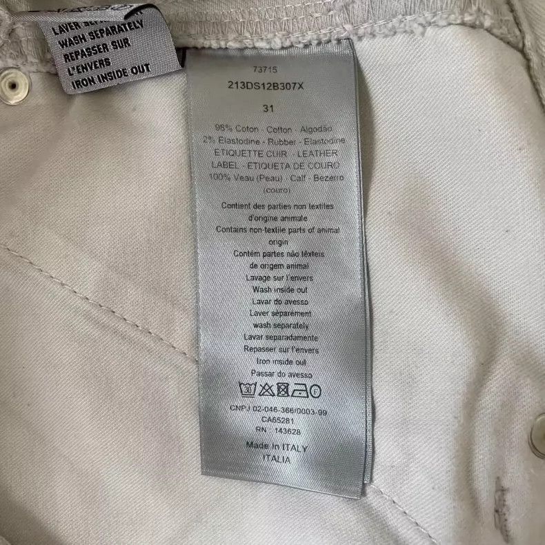 Dior DIOR CD 1947 Casual Straight Shorts-2505 Size US 31 - 4 Thumbnail