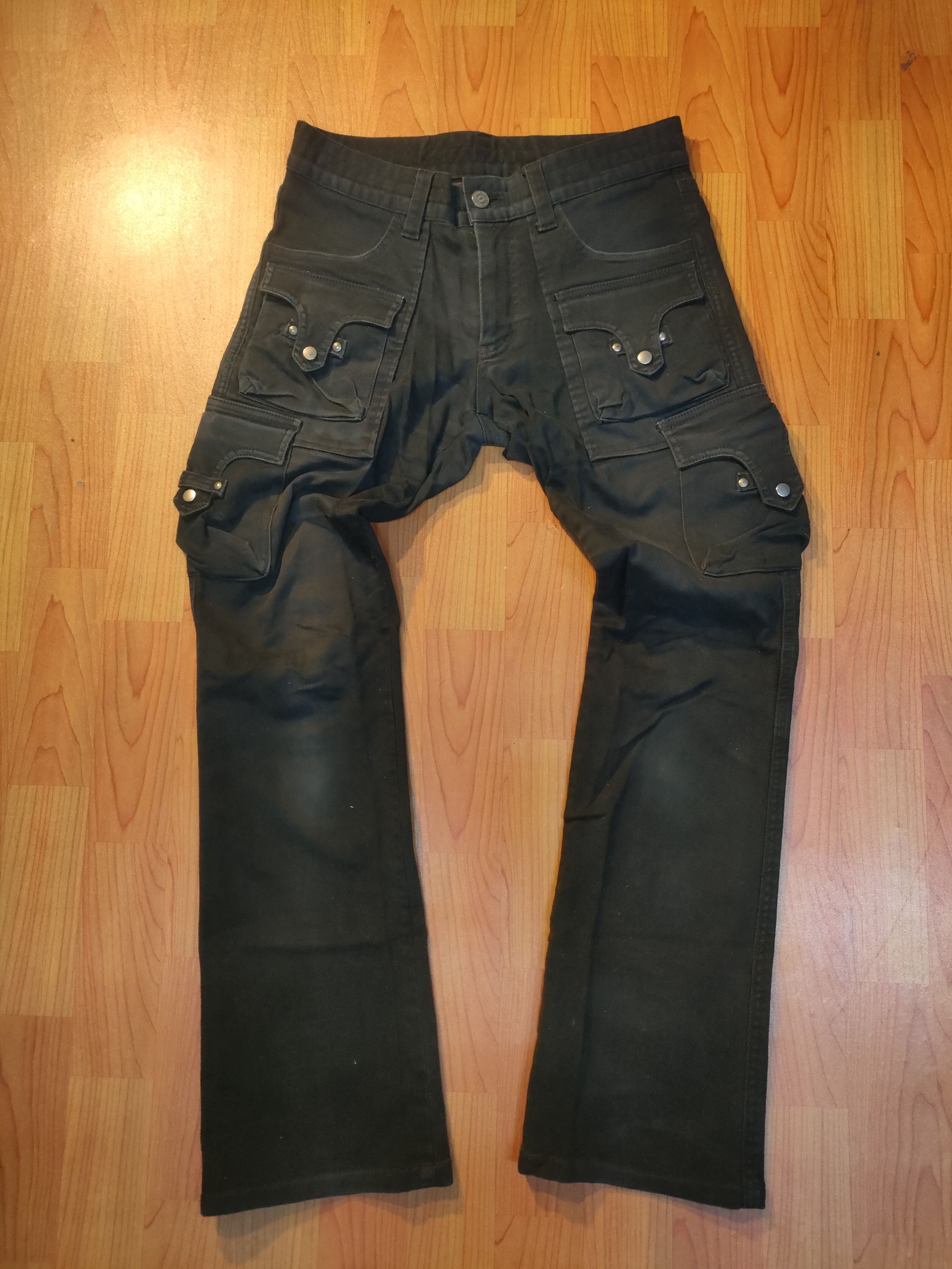 If Six Was Nine × Tornado Mart Tornado Mart Flare Multipocket Trousers Size US 30 / EU 46 - 7 Thumbnail