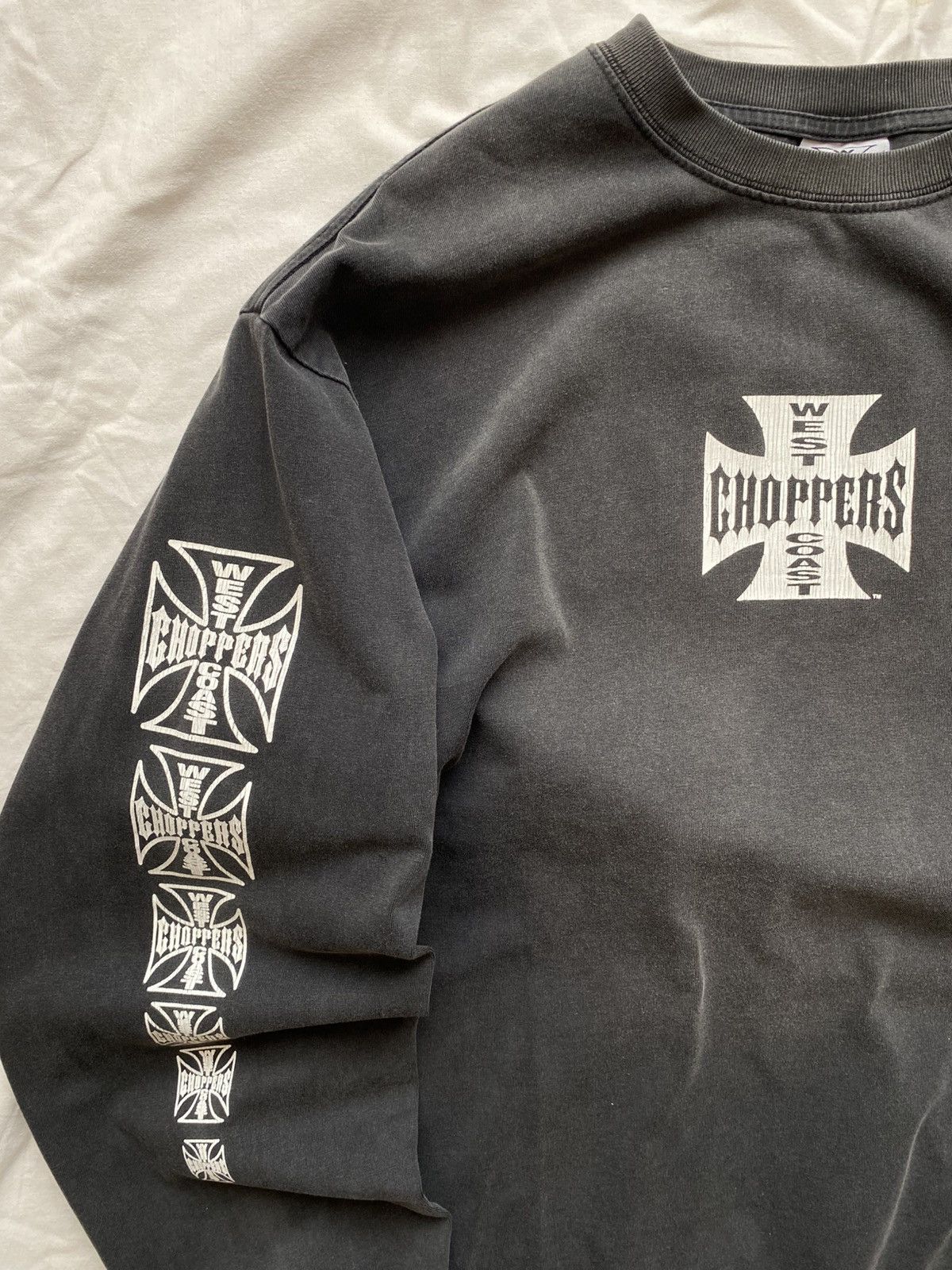 West Coast Choppers ❗️SOLD❗️Vintage West Coast Choppers Longsleeve Size US XL / EU 56 / 4 - 4 Thumbnail