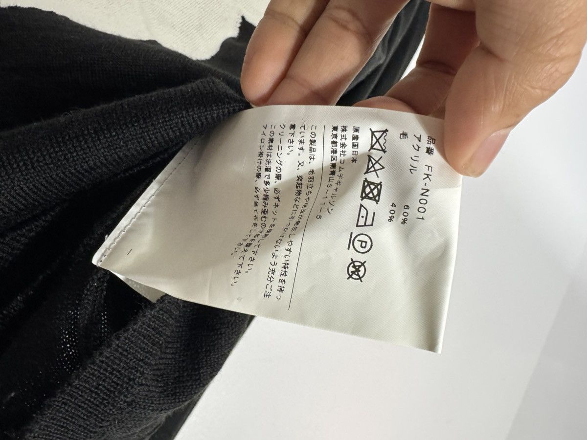 Comme des Garcons COMME DES GARCONS SHIRT MICKEY MOUSE WOOL BLEND SWEATER Size US L / EU 52-54 / 3 - 5 Thumbnail
