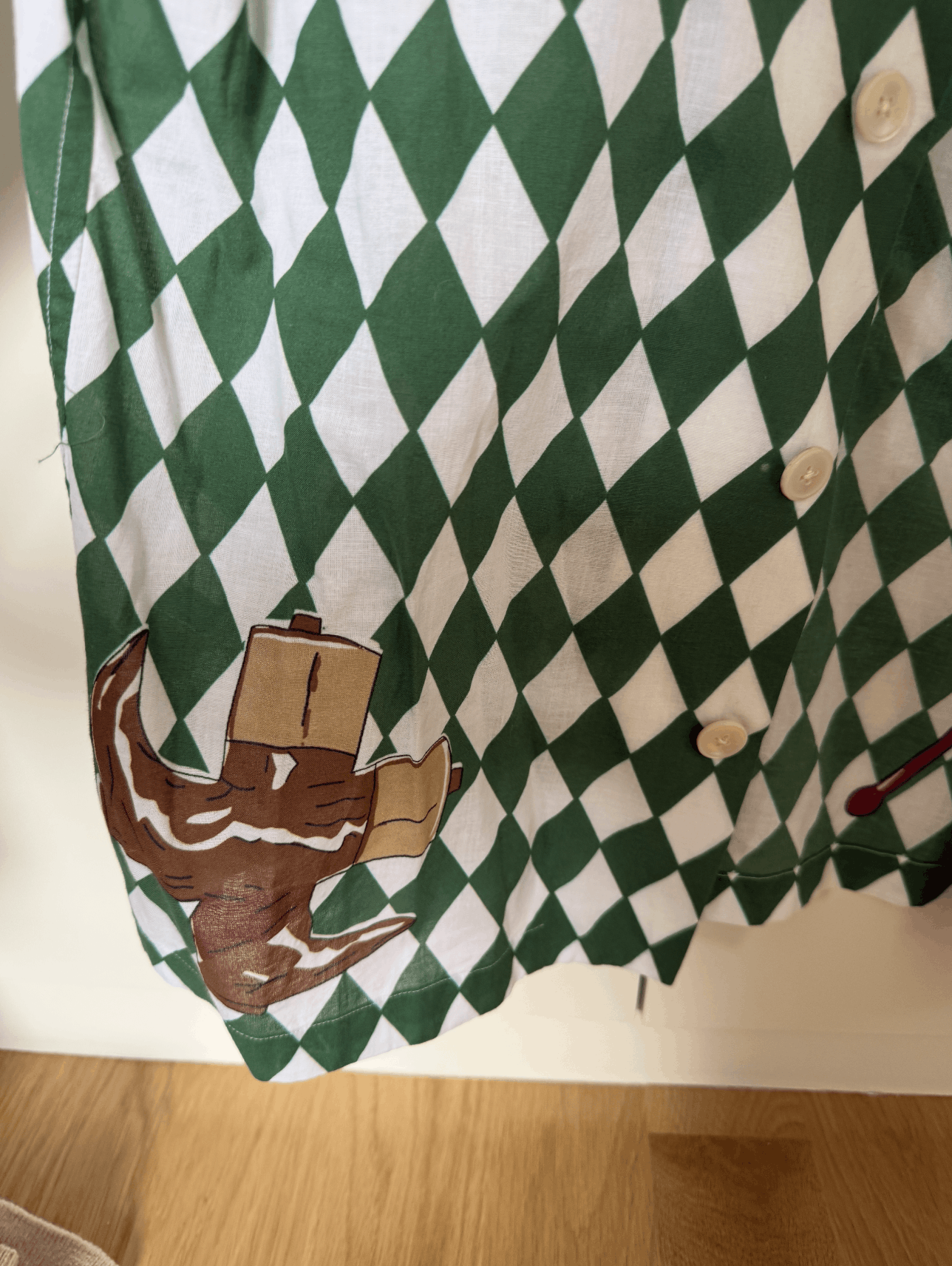 Bode Bode XS Jockey Shirt Size US XS / EU 42 / 0 - 6 Thumbnail