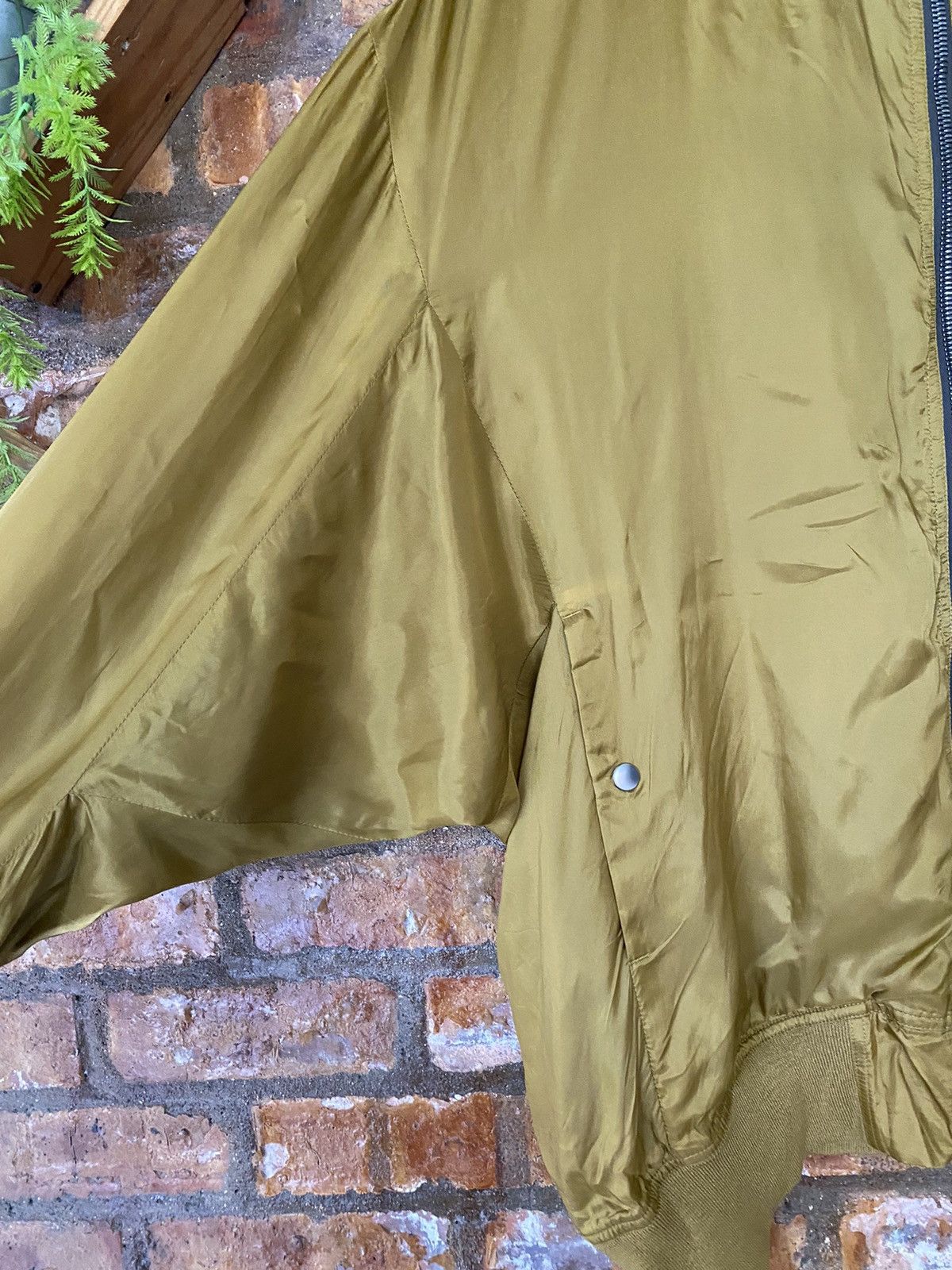 Rick Owens × Rick Owens Drkshdw Rick Owens 72 Sulphate oversize light bomber jacket Size US L / EU 52-54 / 3 - 8 Thumbnail